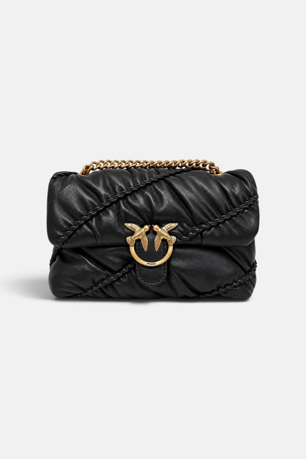 Borsa a tracolla love puff crinckle mini 107162A0F2