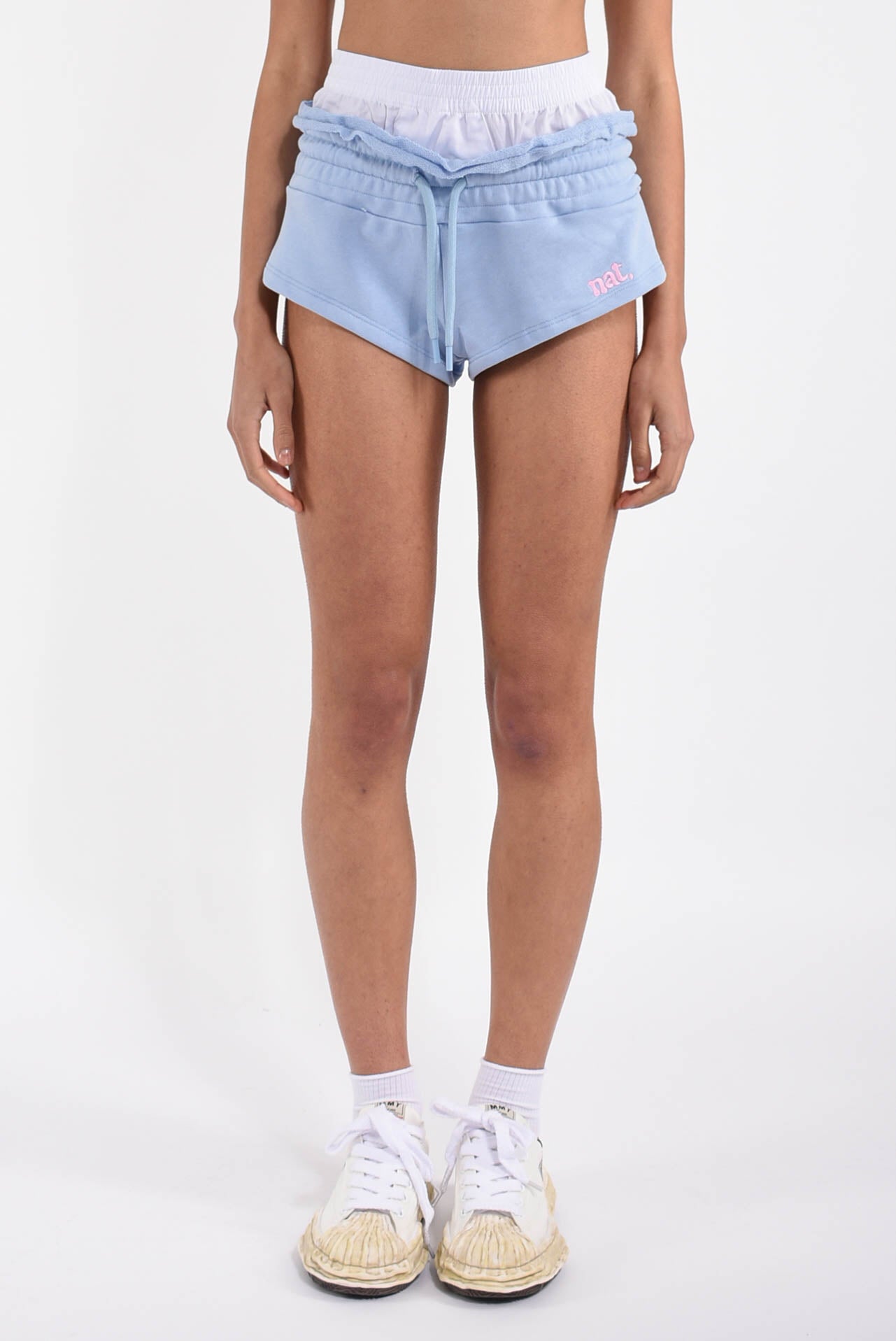 shorts in felpa