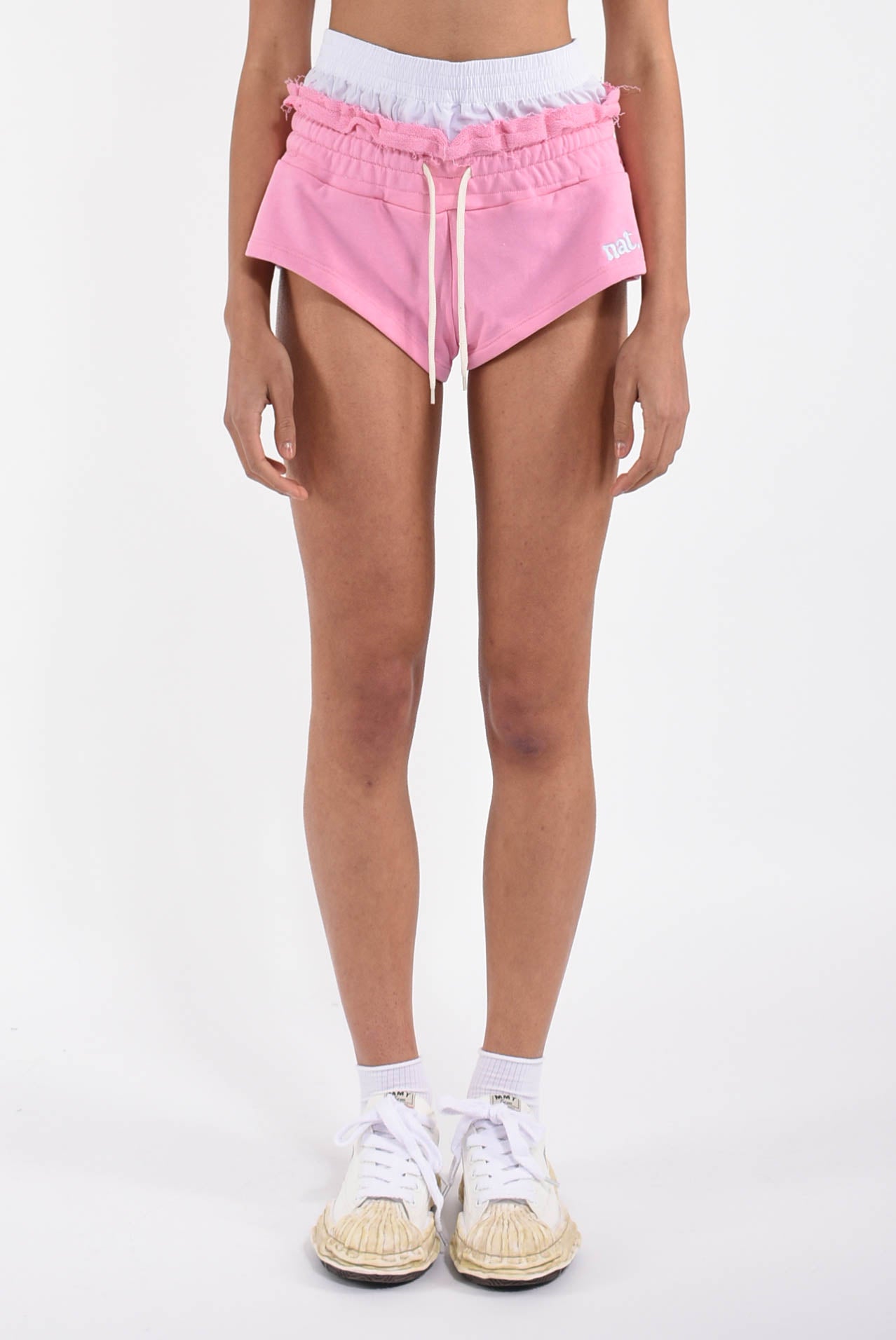 shorts in felpa