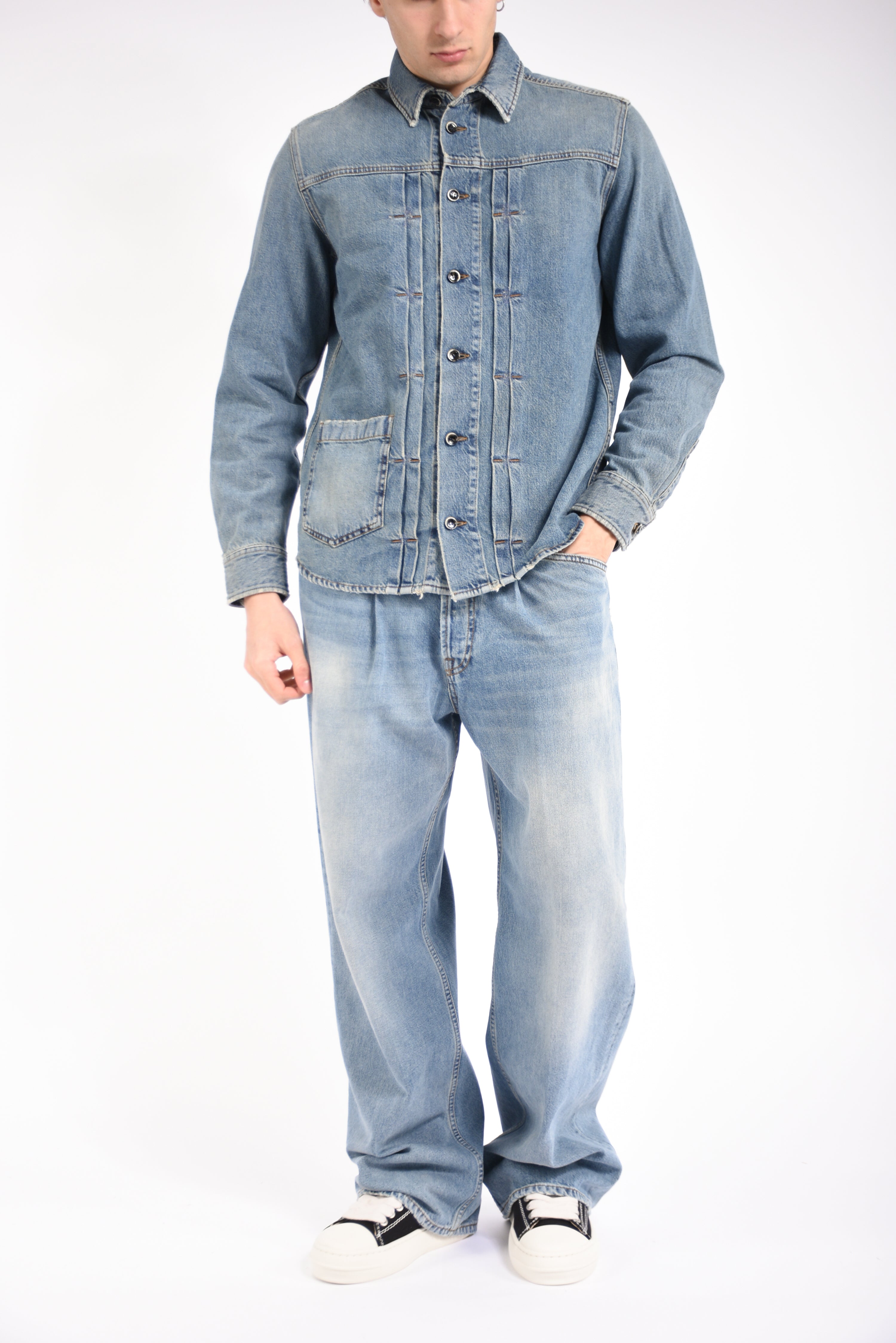 Giacca martino in denim