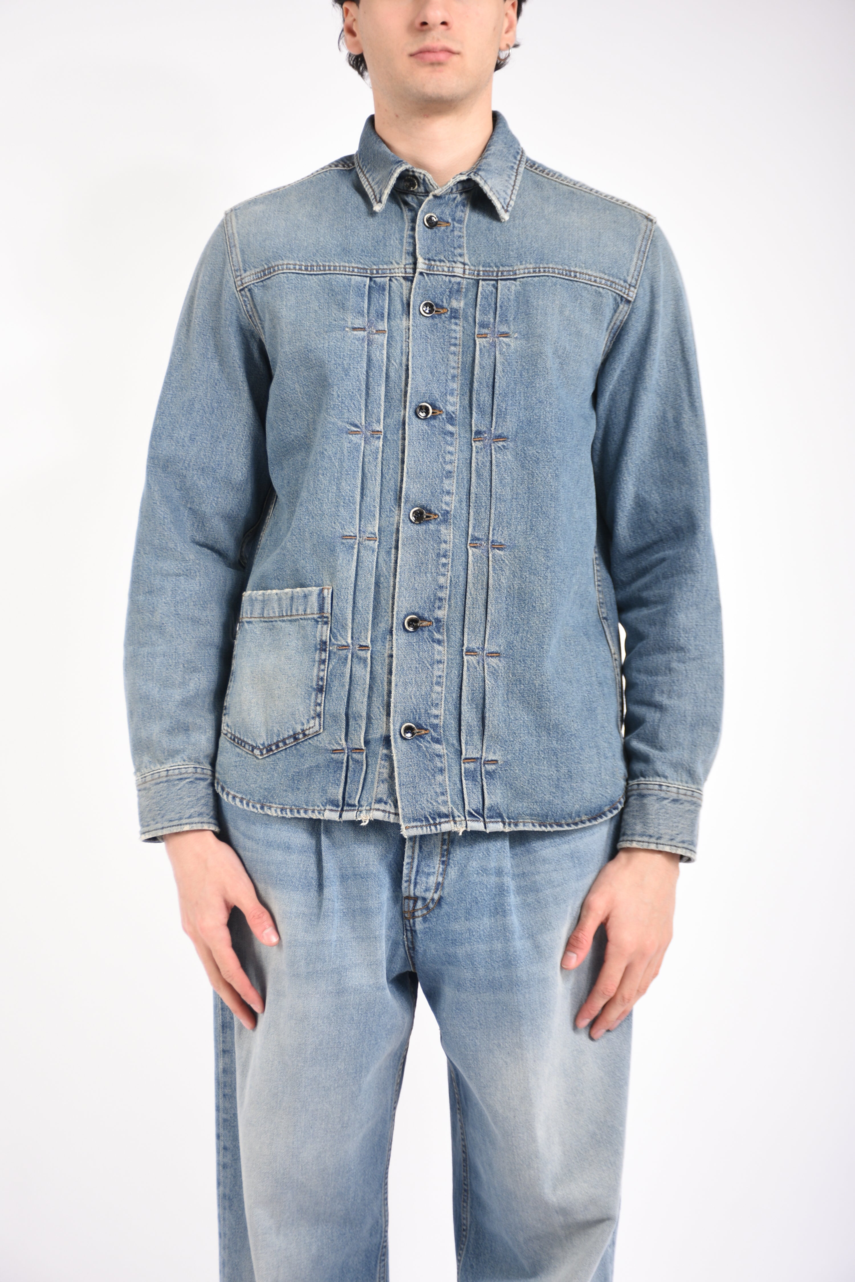 Giacca martino in denim