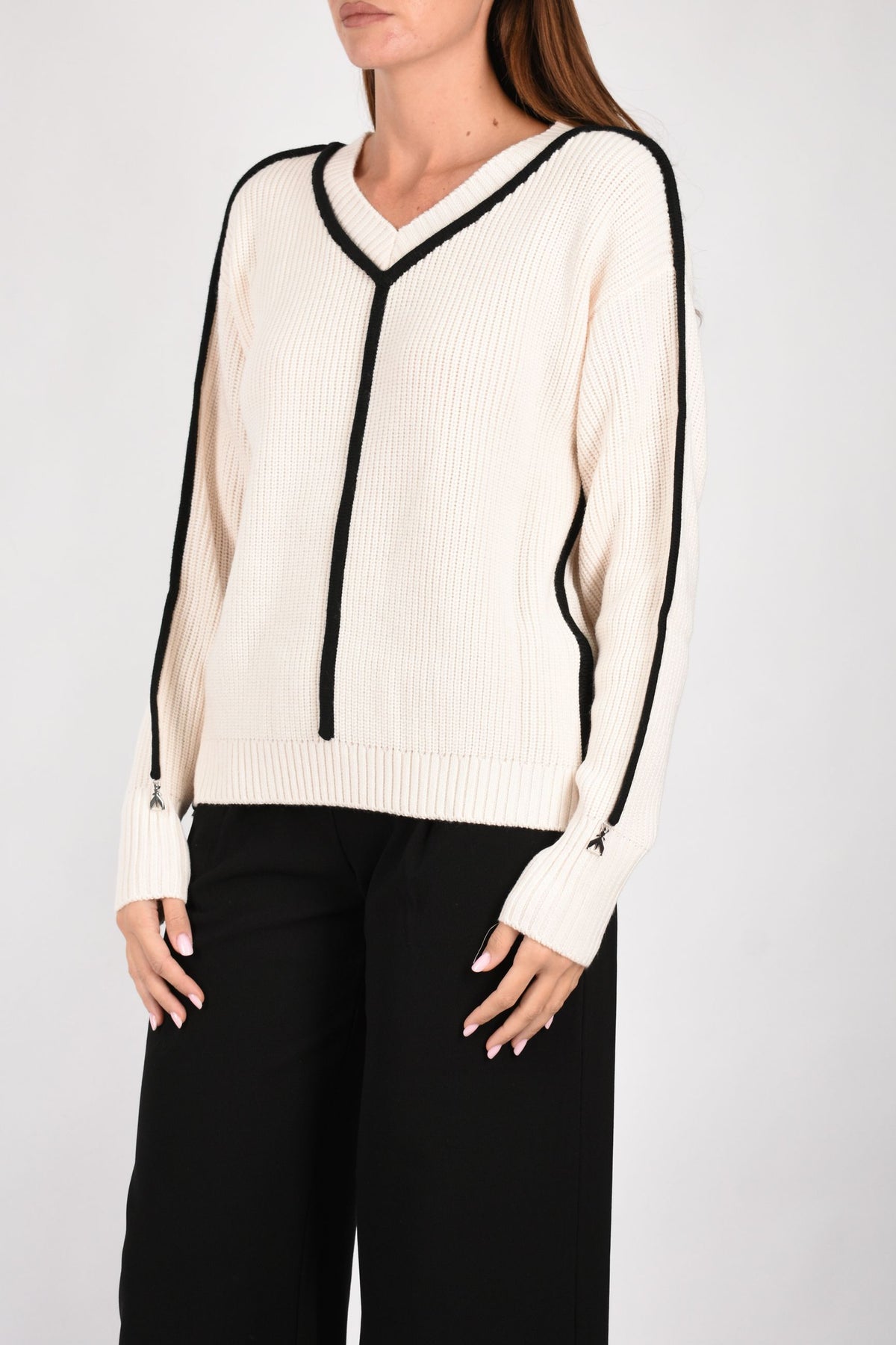 Maglia fluida in misto lana 8K0312KK006