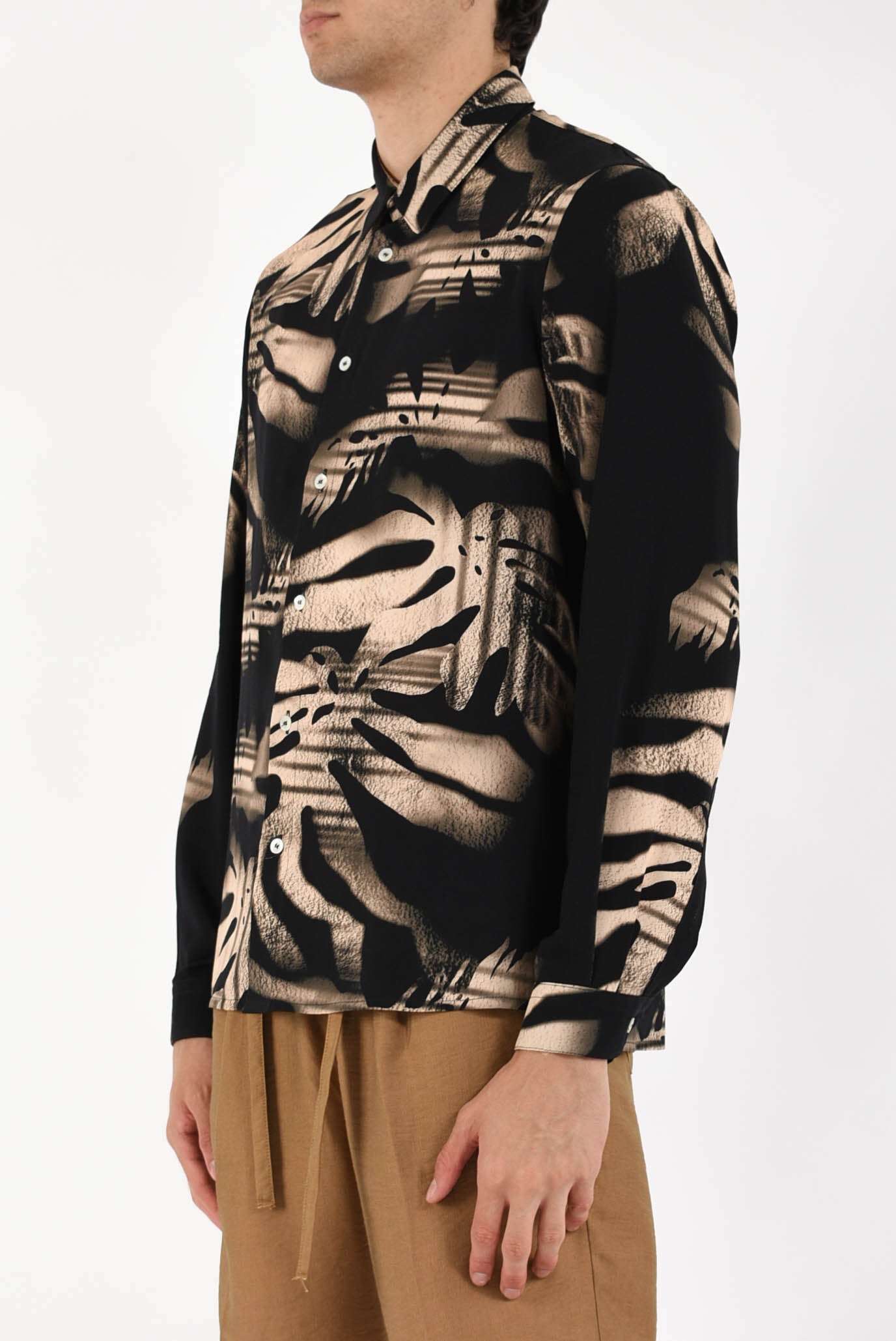 Camicia fantasia in viscosa