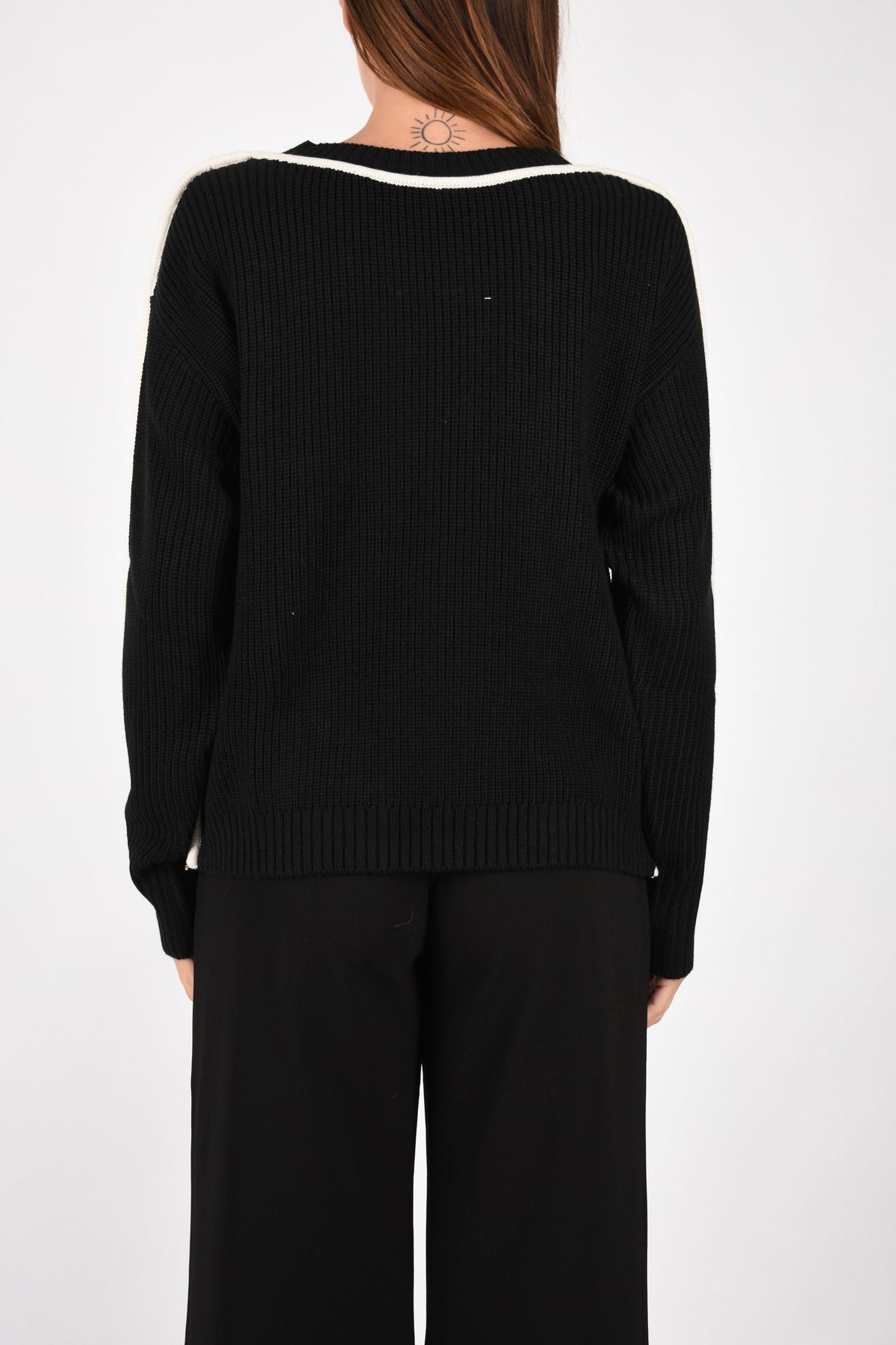 Maglia fluida in misto lana 8K0312KK006