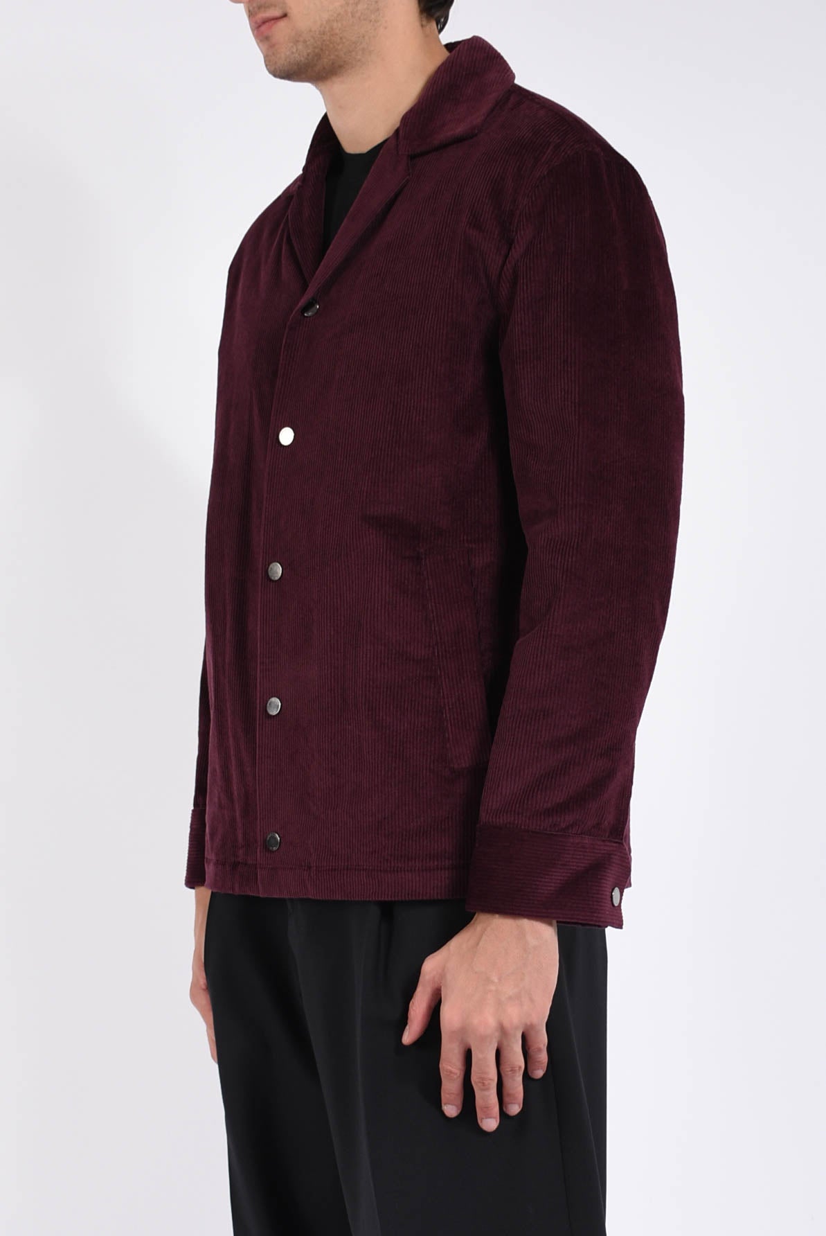 Overshirt in velluto