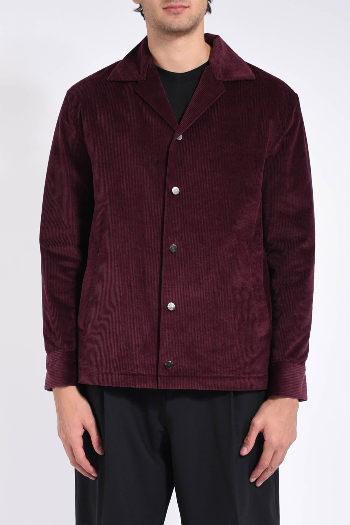 Overshirt in velluto