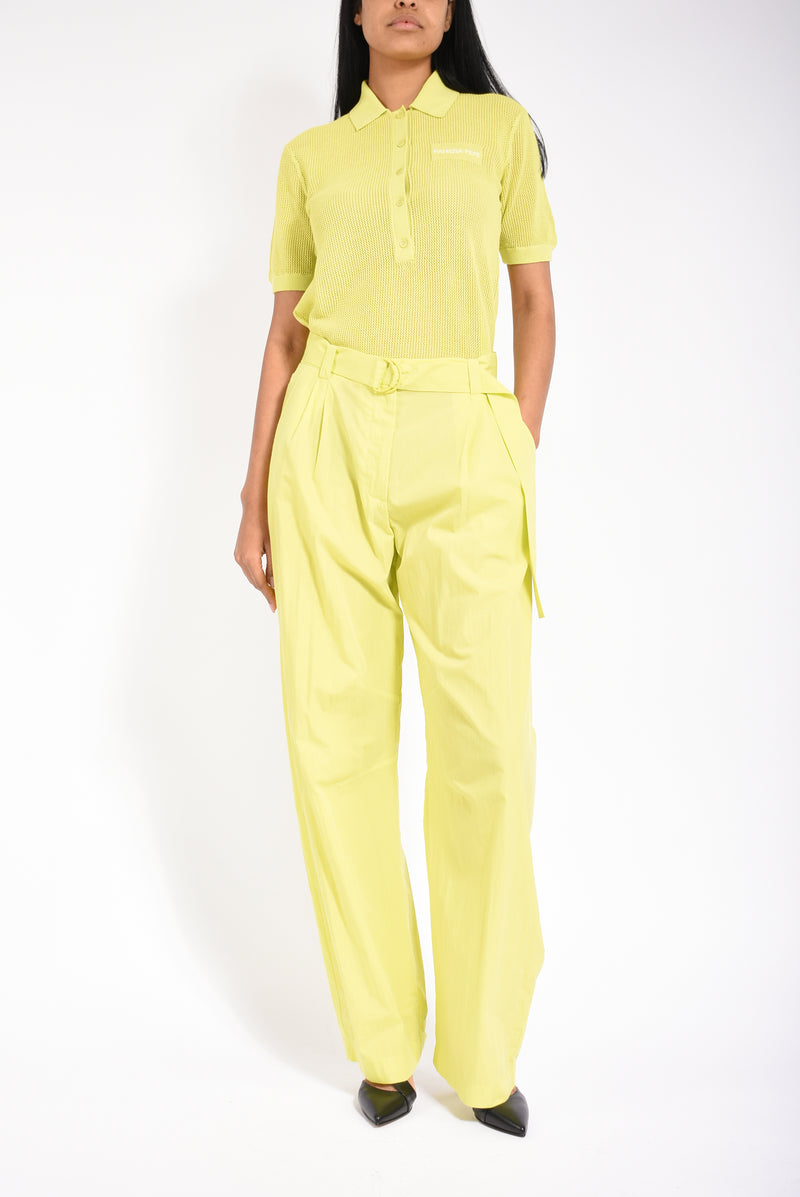 Pantaloni ampi in cotone