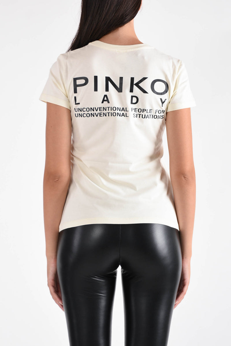 PINKO t-shirt modello bussolotto