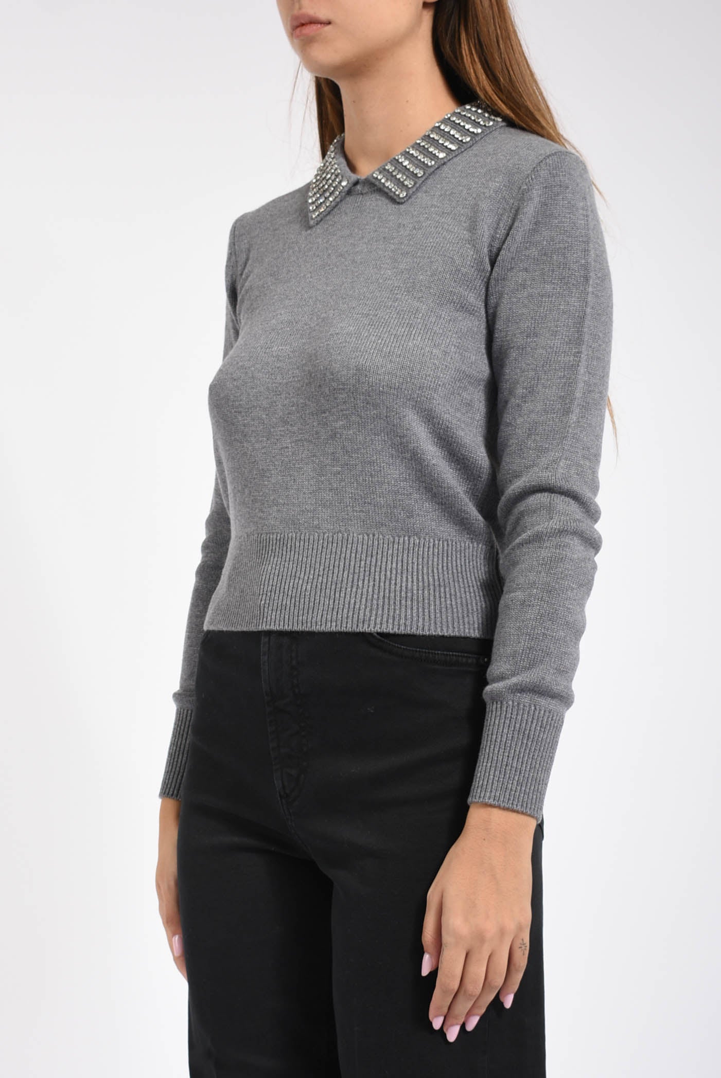 maglia con colletto modello ventotene