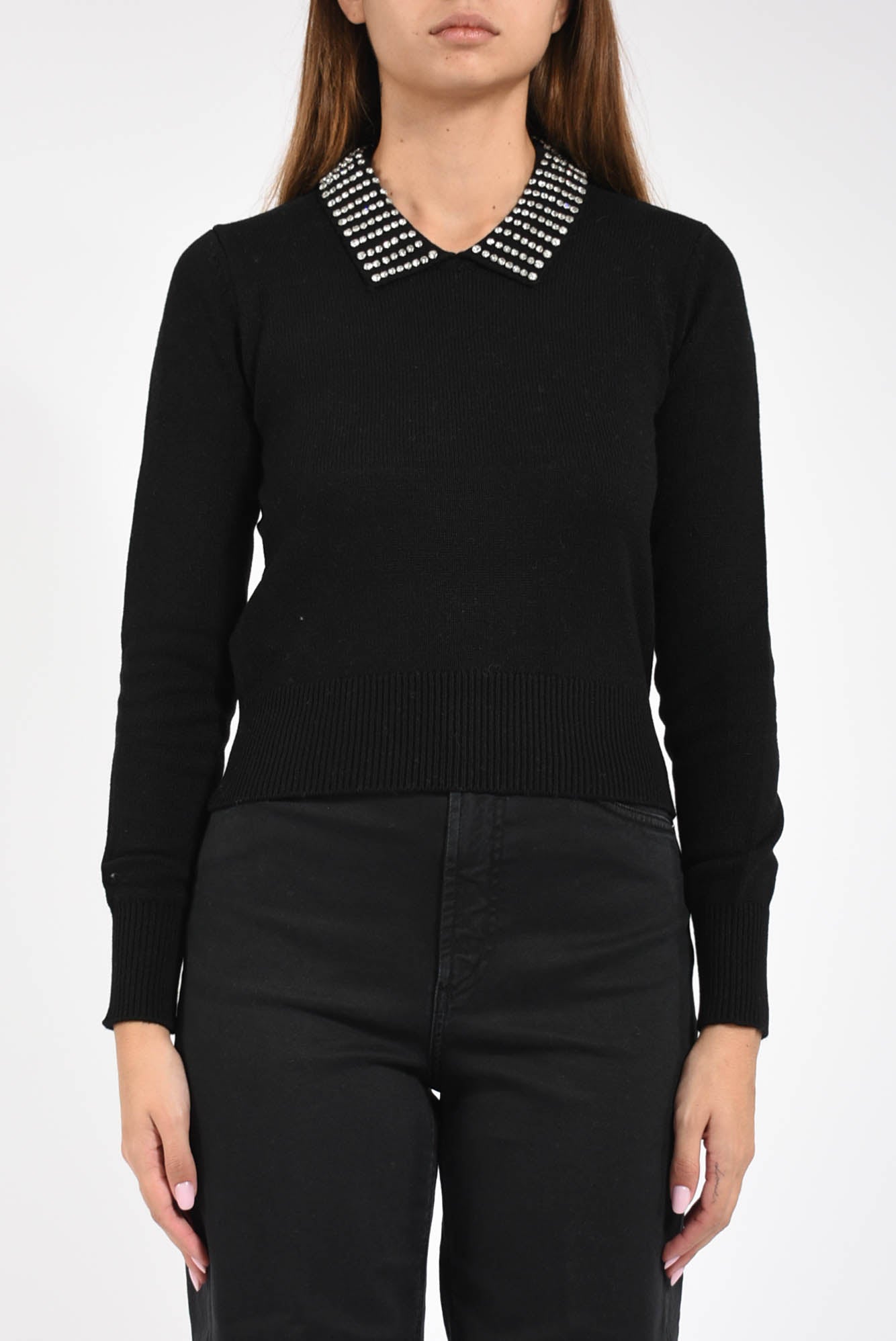 maglia con colletto modello ventotene