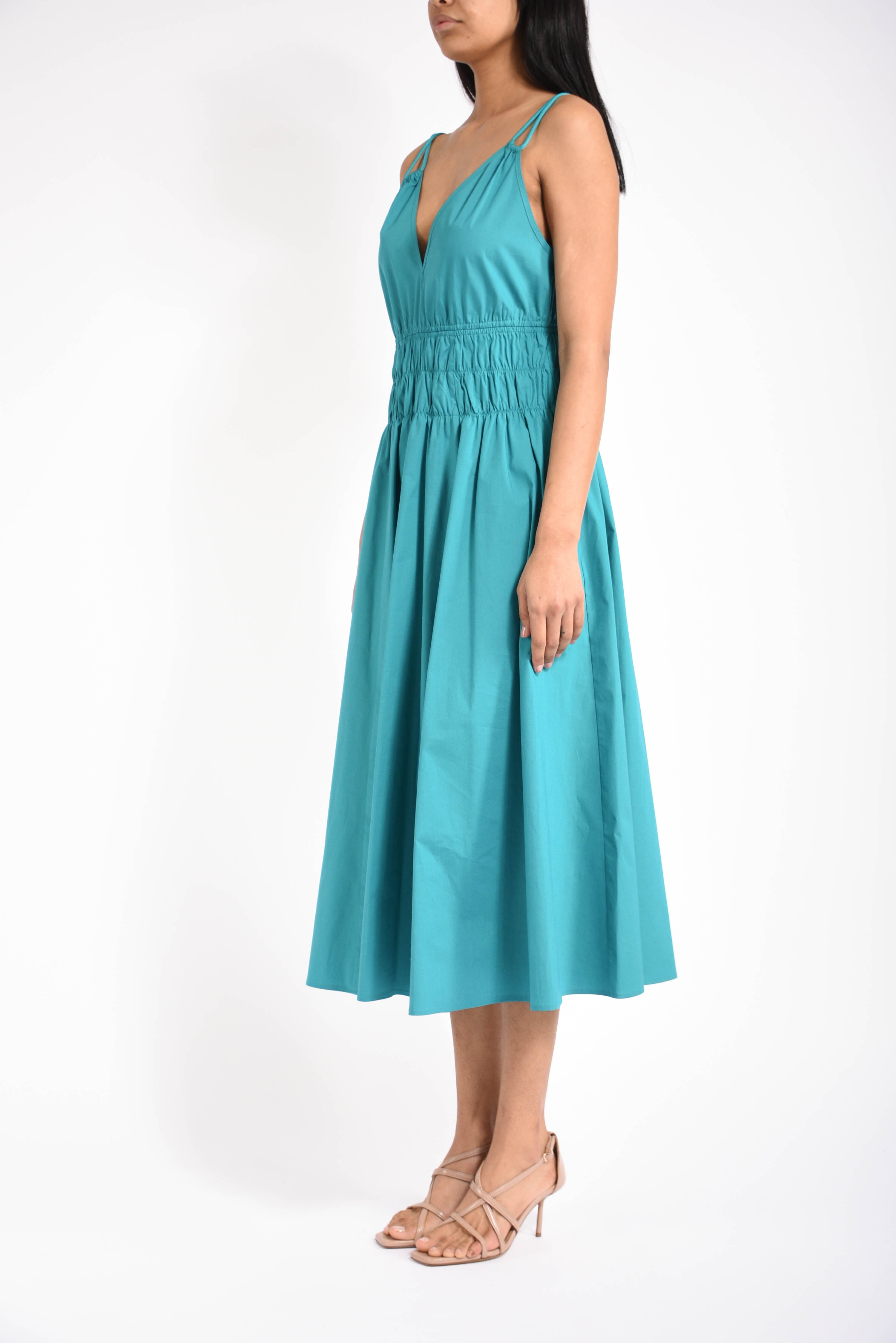 abito midi in cotone amie