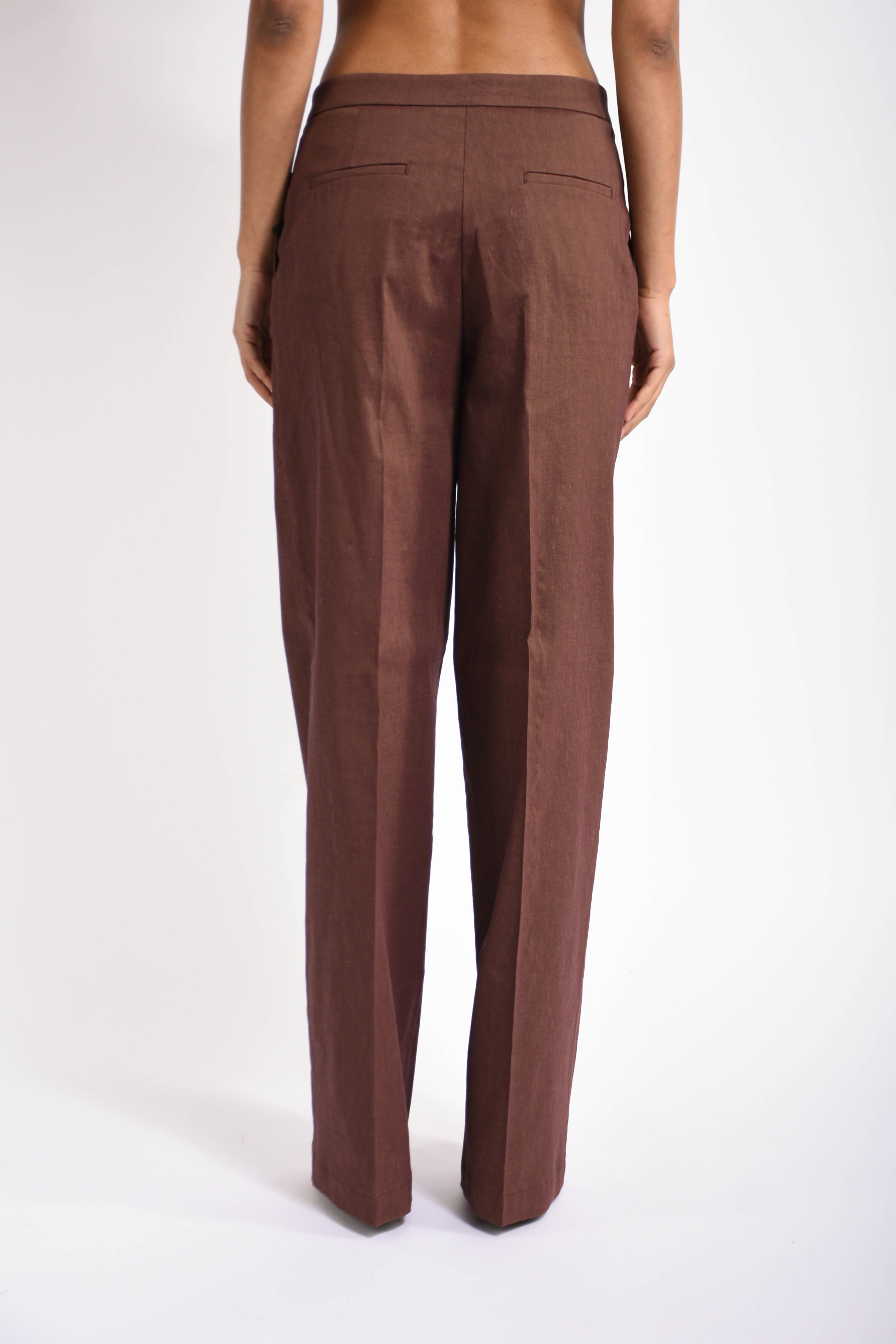 pantaloni in lino jacopone