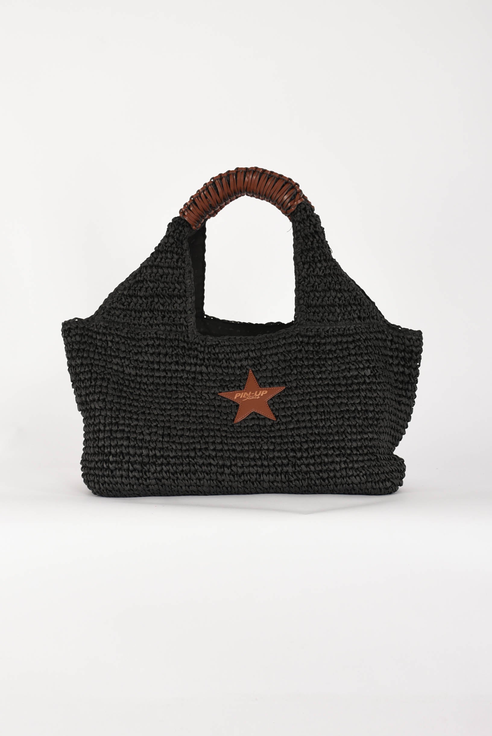borsa shopper cesto paglia