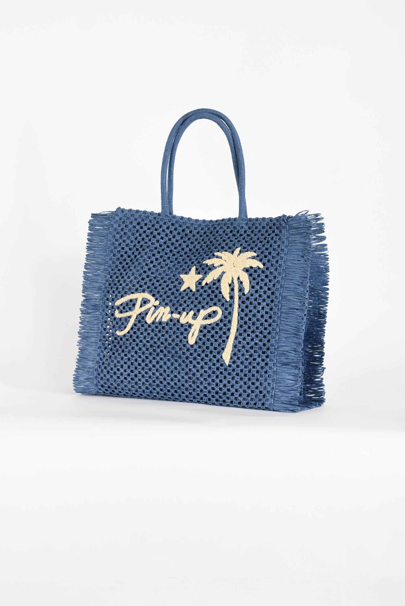 borsa shopper grande in rafia