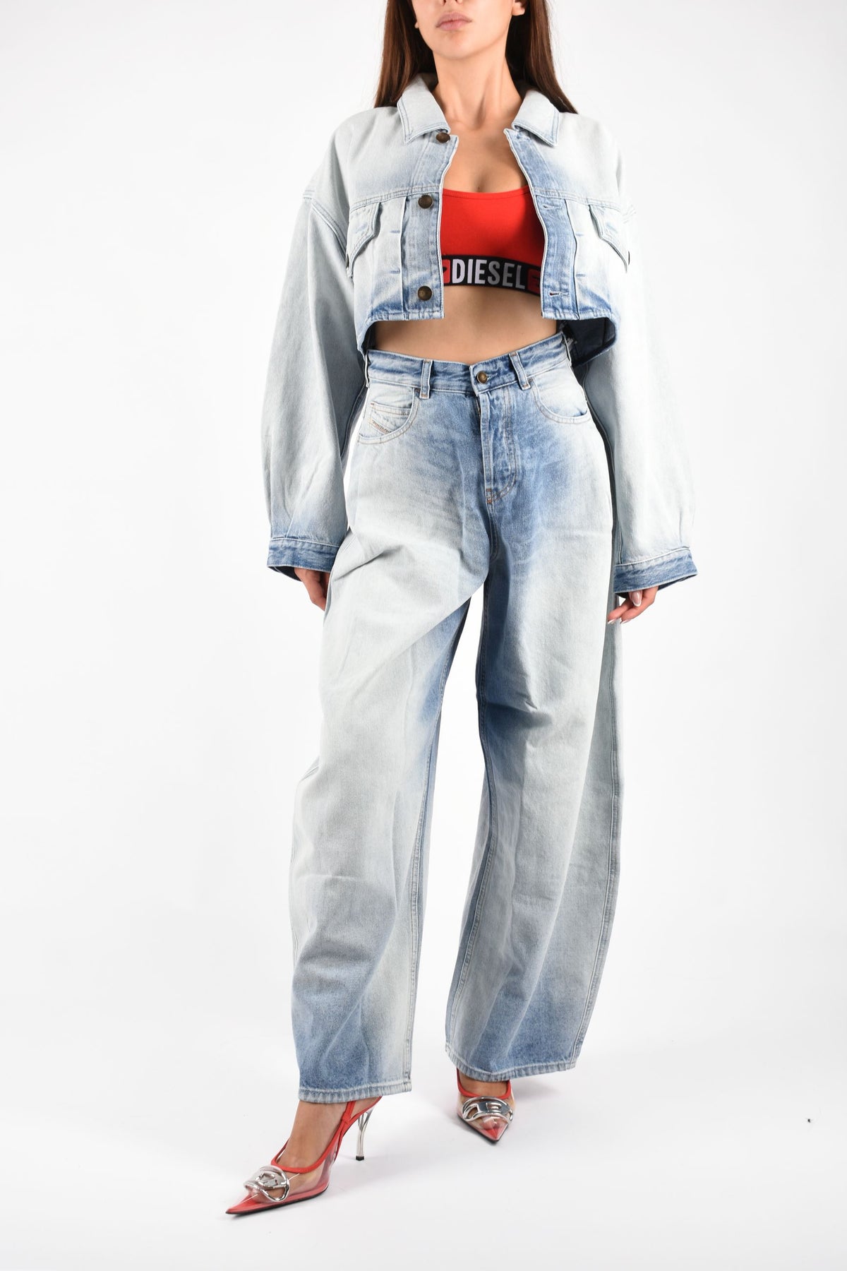 Giacca trucker oversize corta DE MALLEY