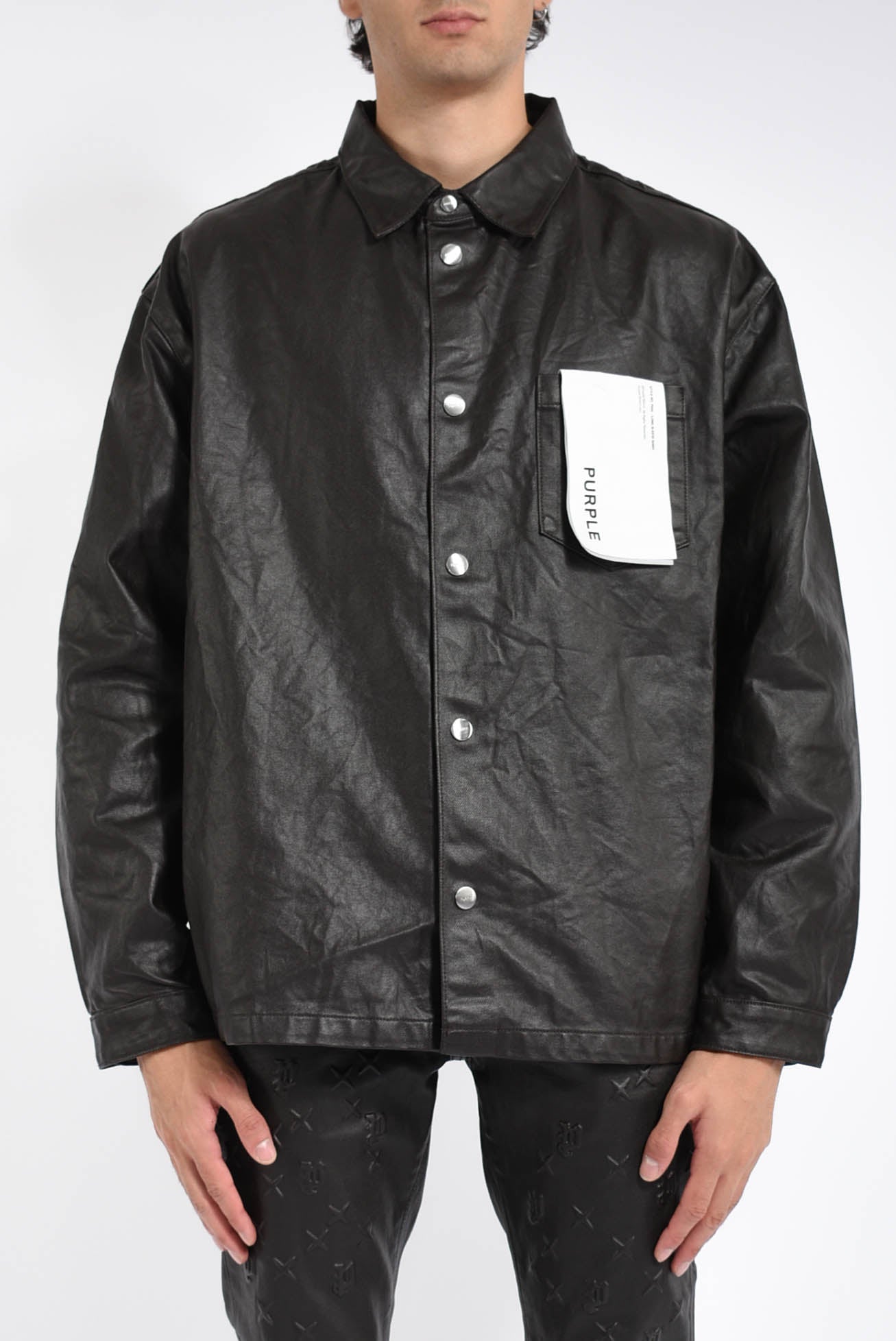 Camicia mono embossed film