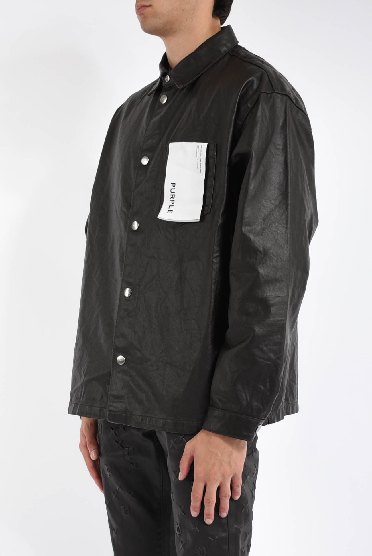 Camicia mono embossed film
