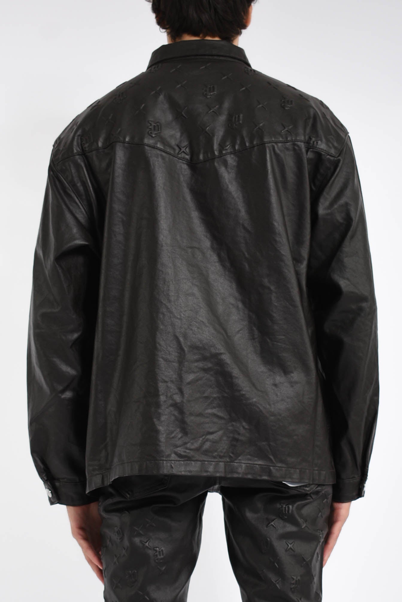 Camicia mono embossed film
