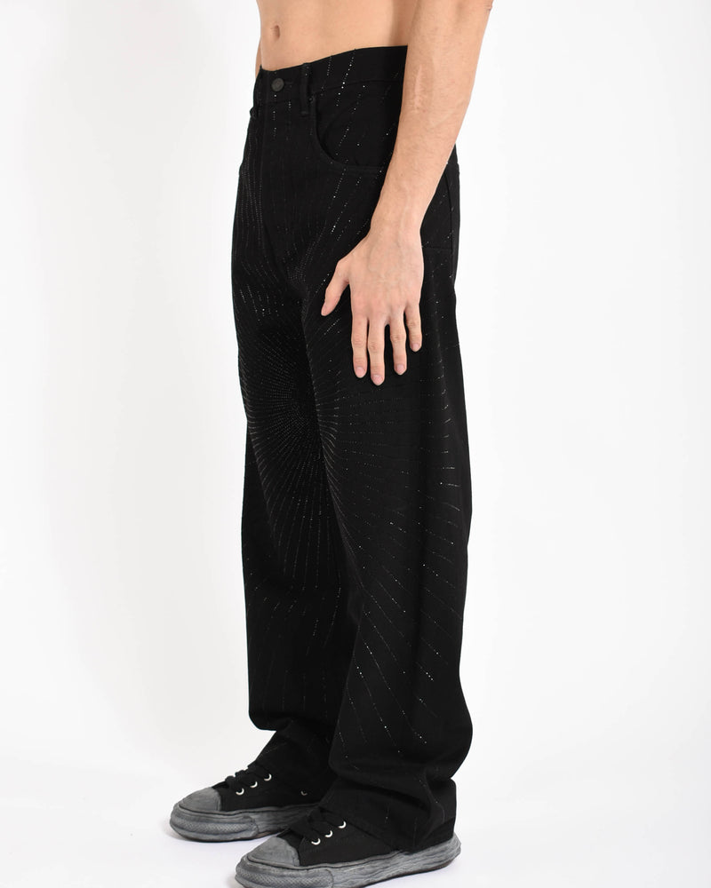 jeans Baggy Fit radial hotfix