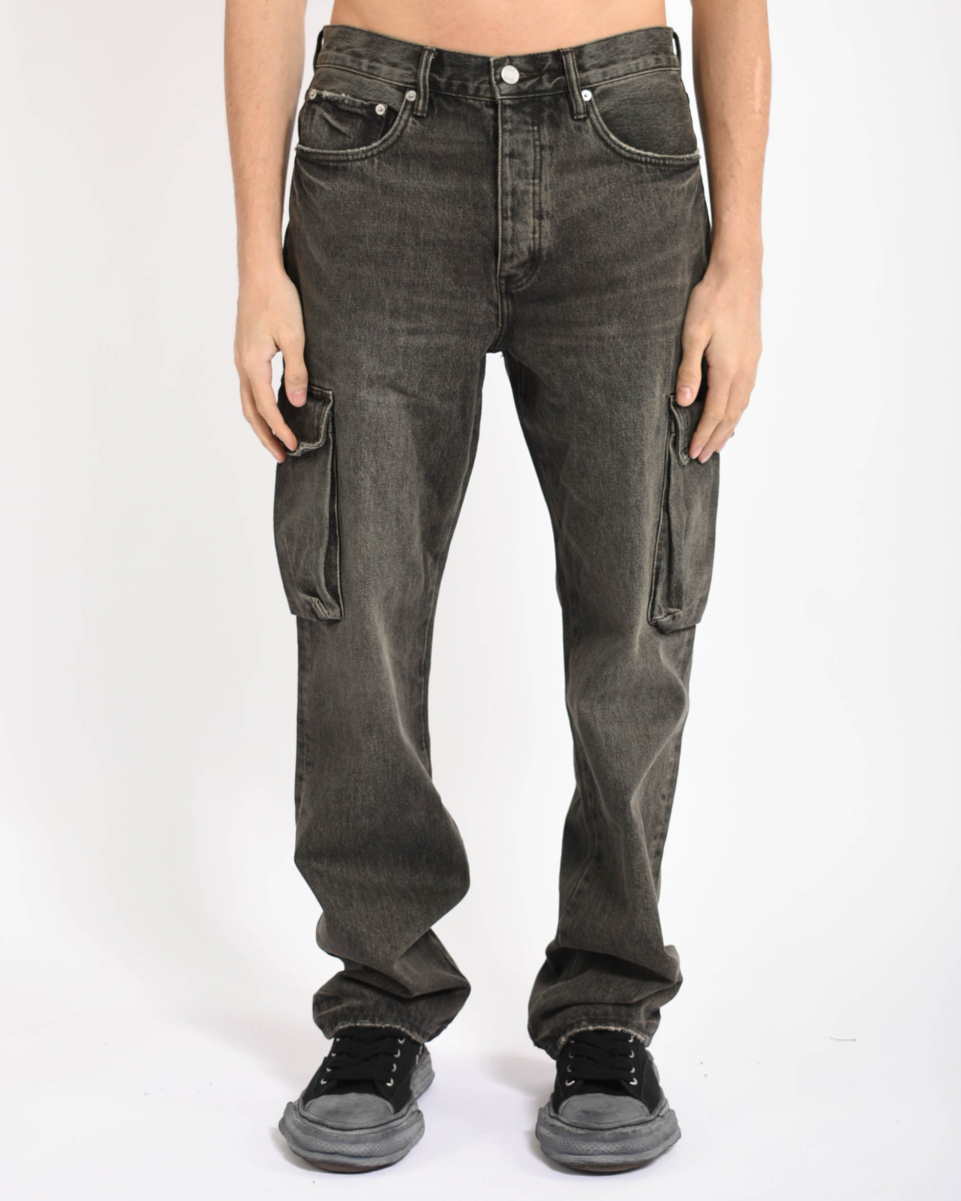 jeans Straight Leg Ashfall Cargo