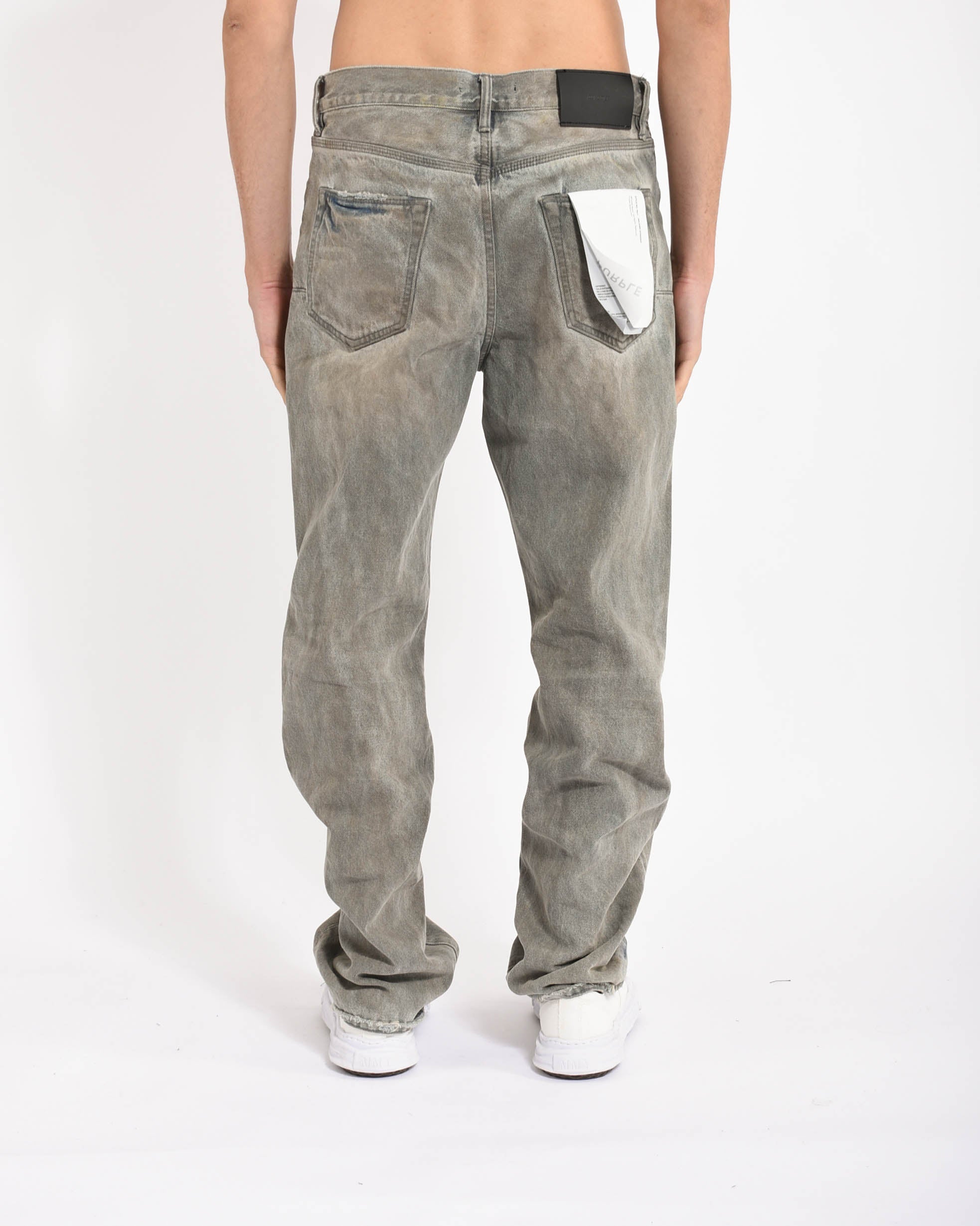 jean Straight Leg arcilla dirty