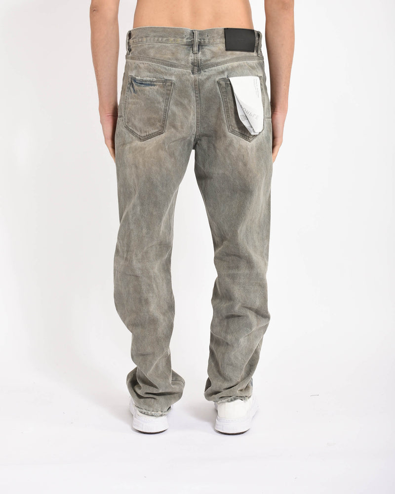 jean Straight Leg arcilla dirty