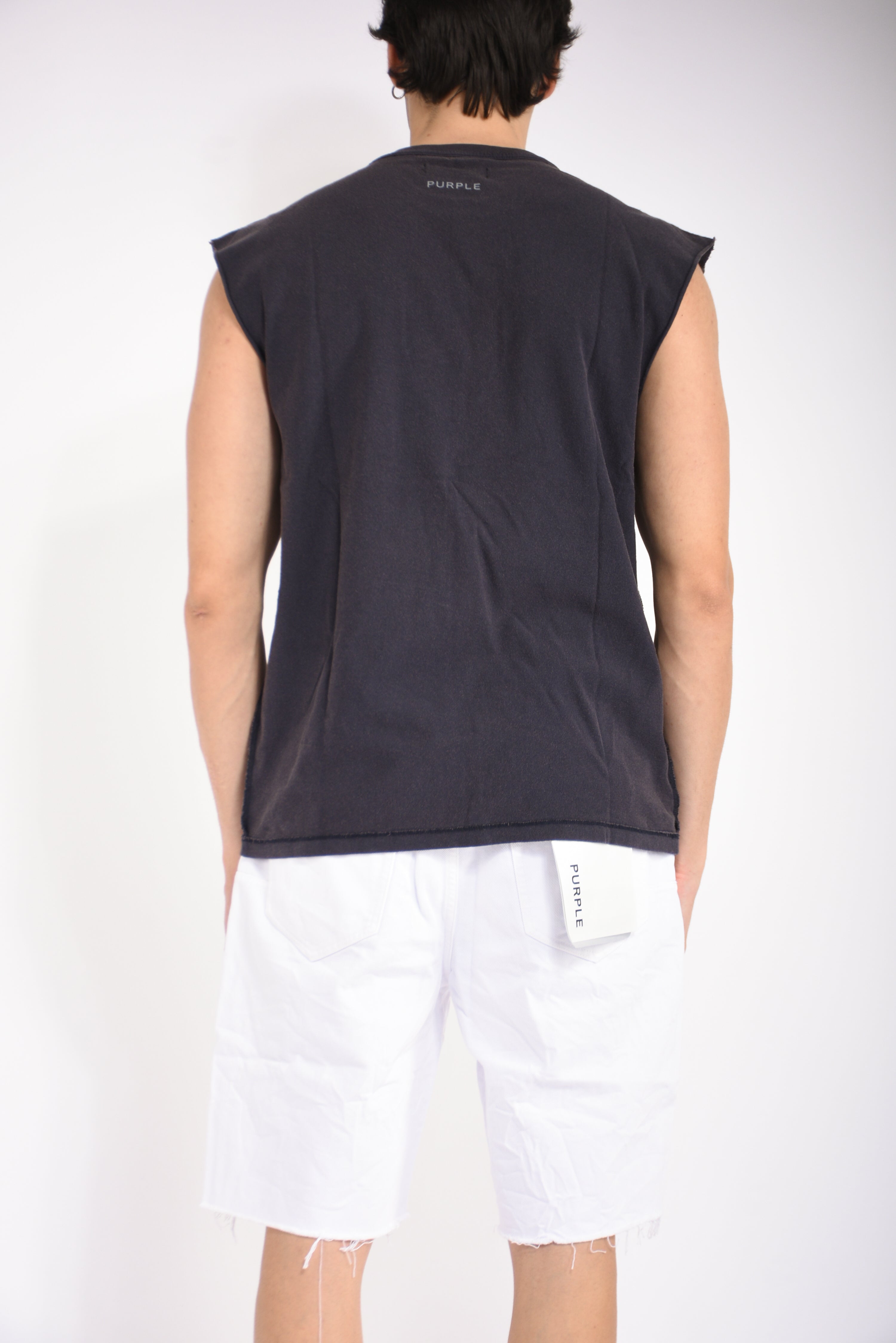 T-shirt texture smanicata