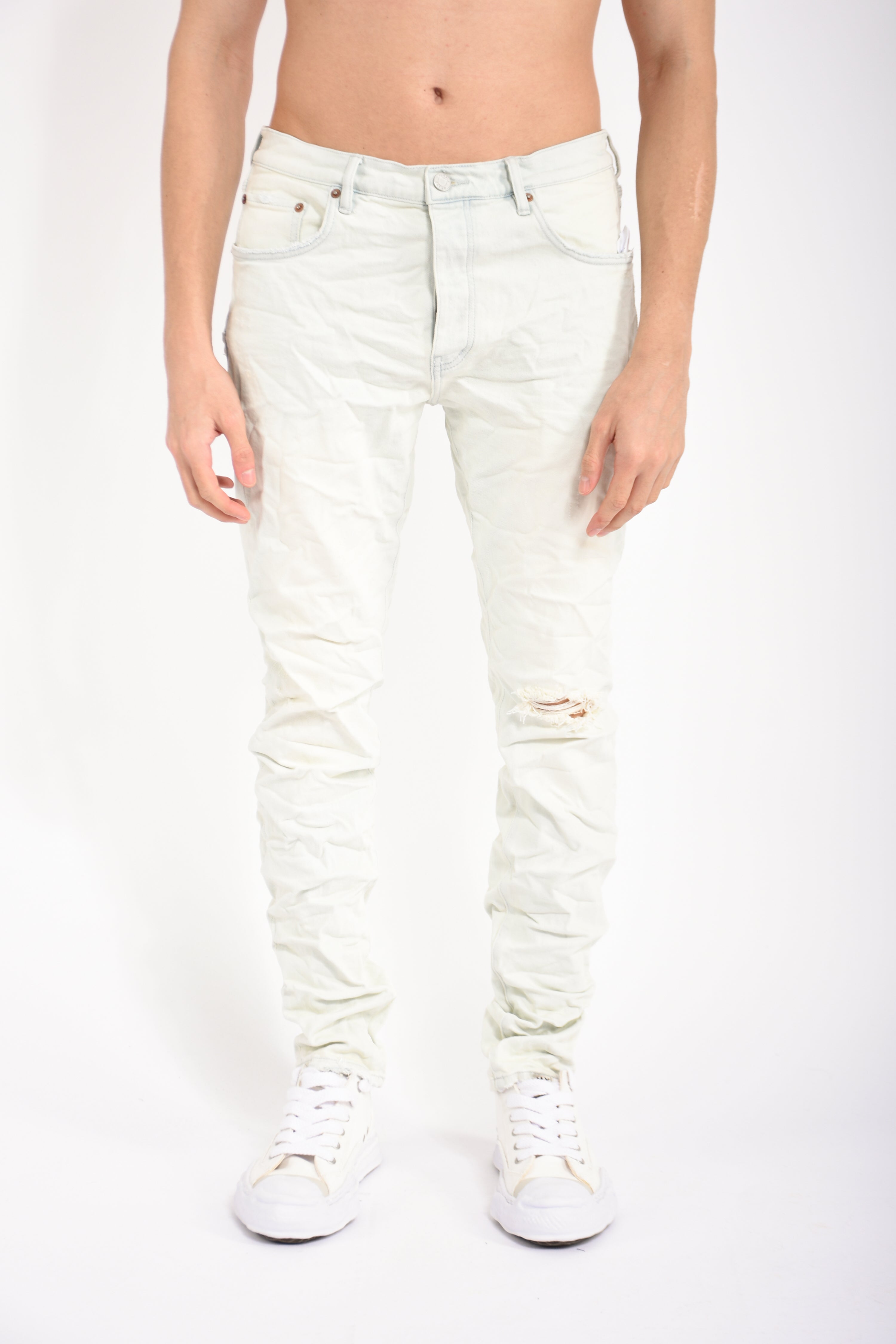 Jeans vintage knee blowout