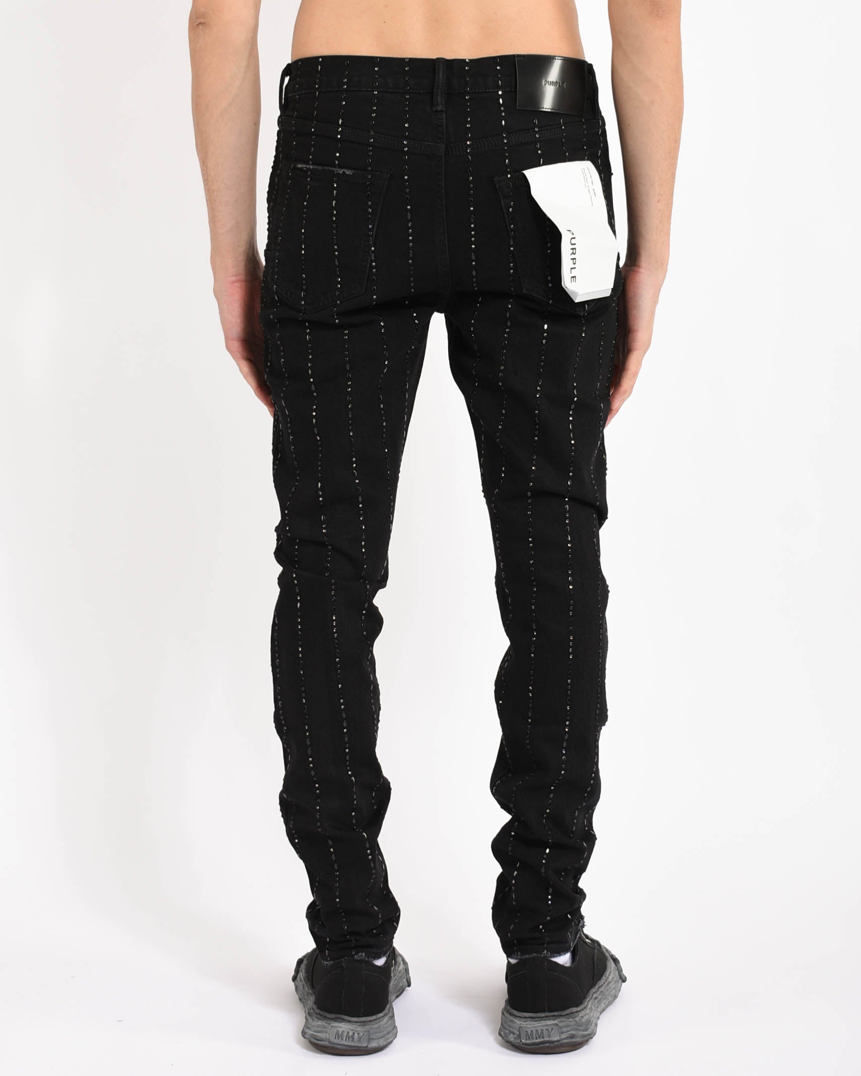 jeans skinny hotfix pinstripe