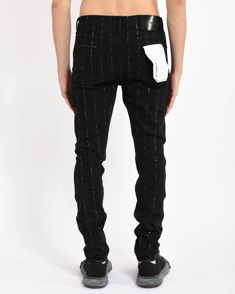 jeans skinny hotfix pinstripe