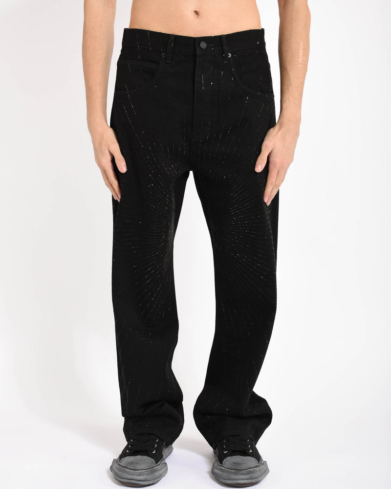 jeans Baggy Fit radial hotfix