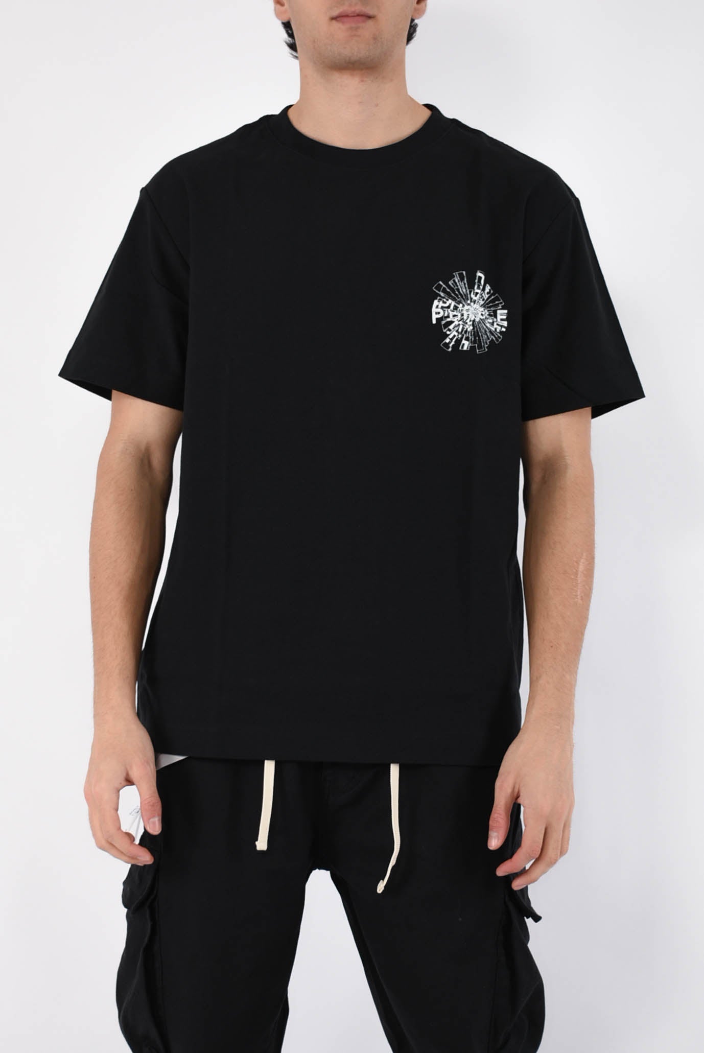 T-shirt textured jersey