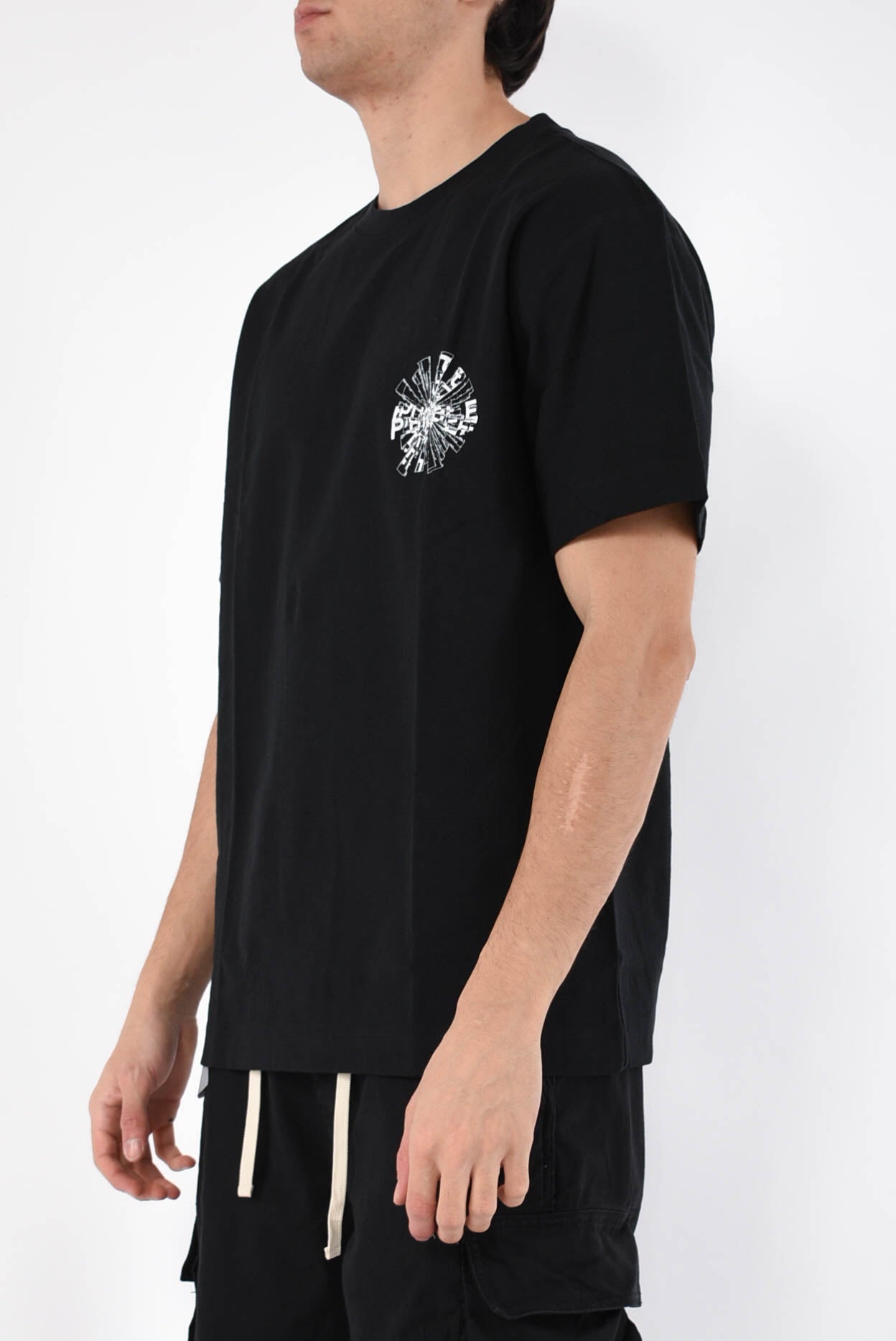 T-shirt textured jersey
