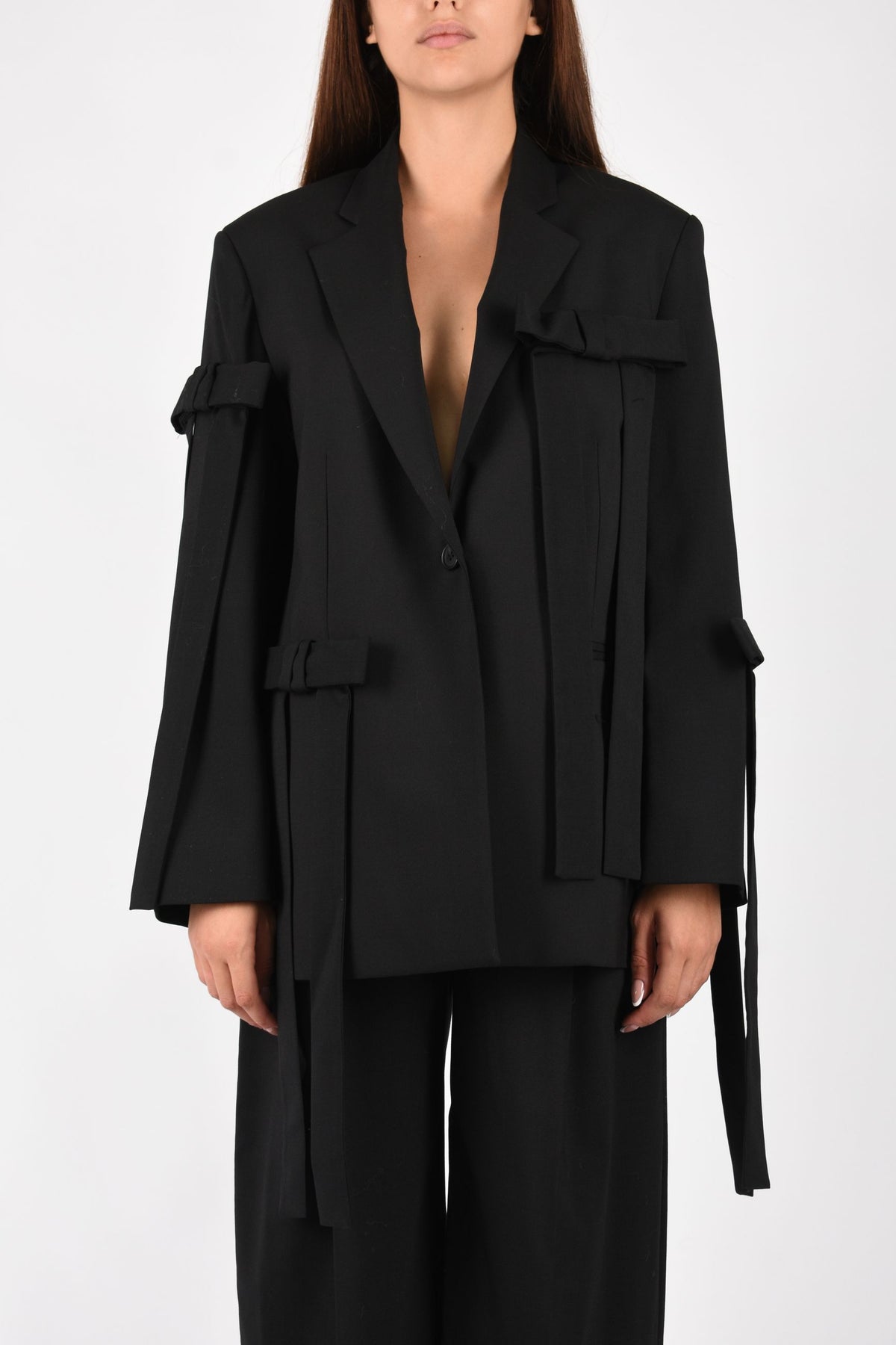 GIACCA BLAZER CON FIOCCHI