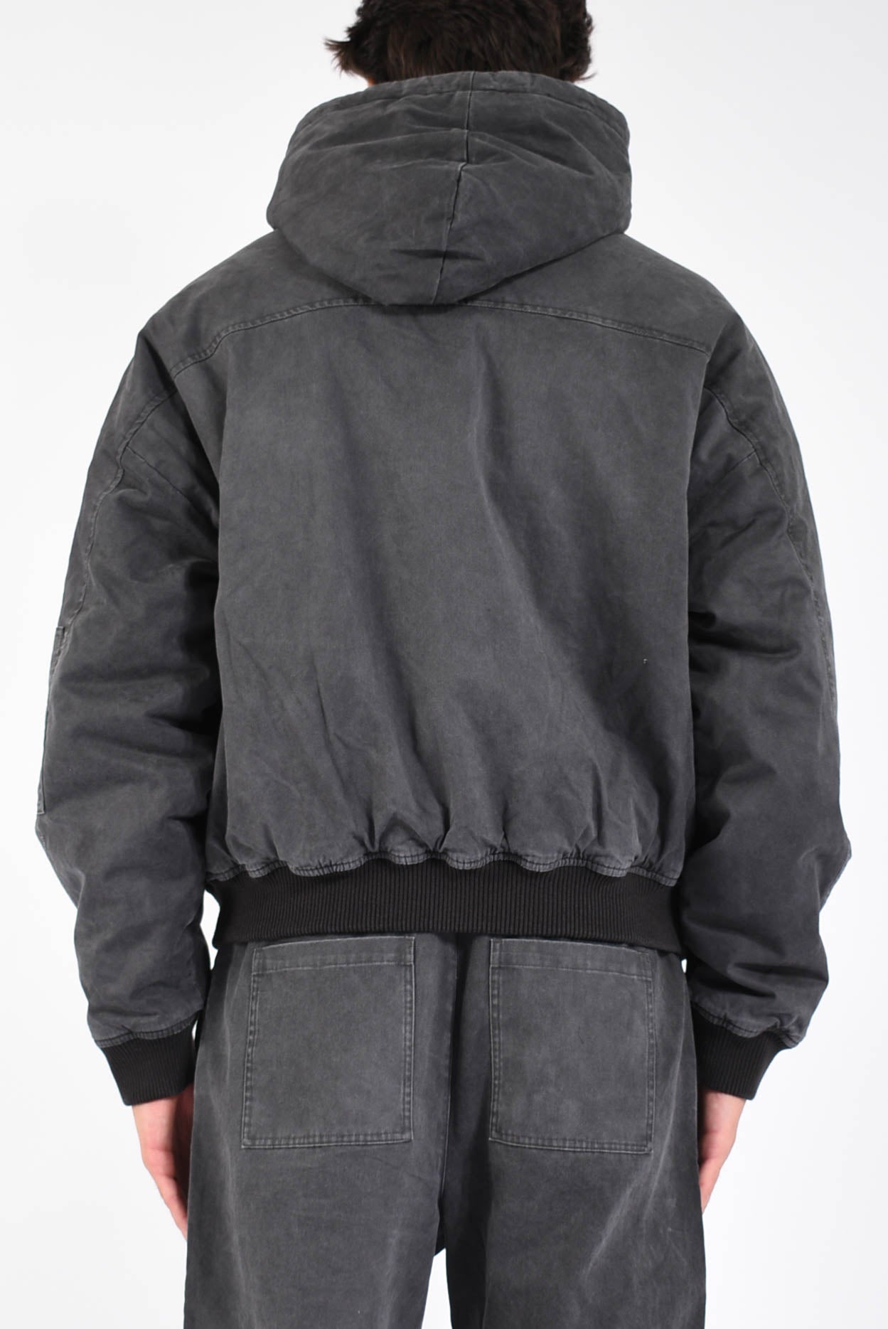 giubbino Hooded Bomber