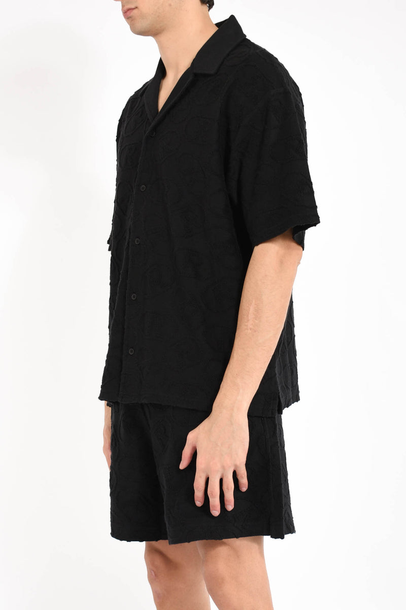 Camicia towel aop
