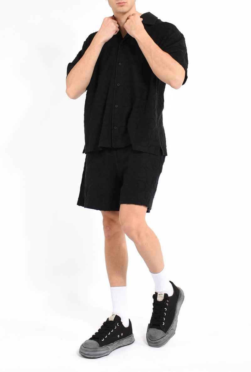 Camicia towel aop