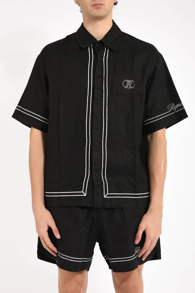 camicia border