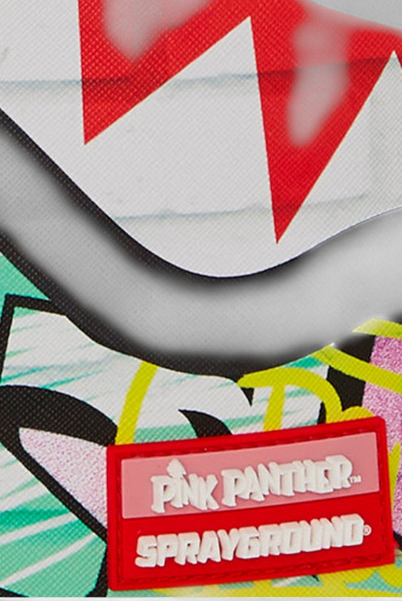 zaino Pink Panther Painting Over Graffiti