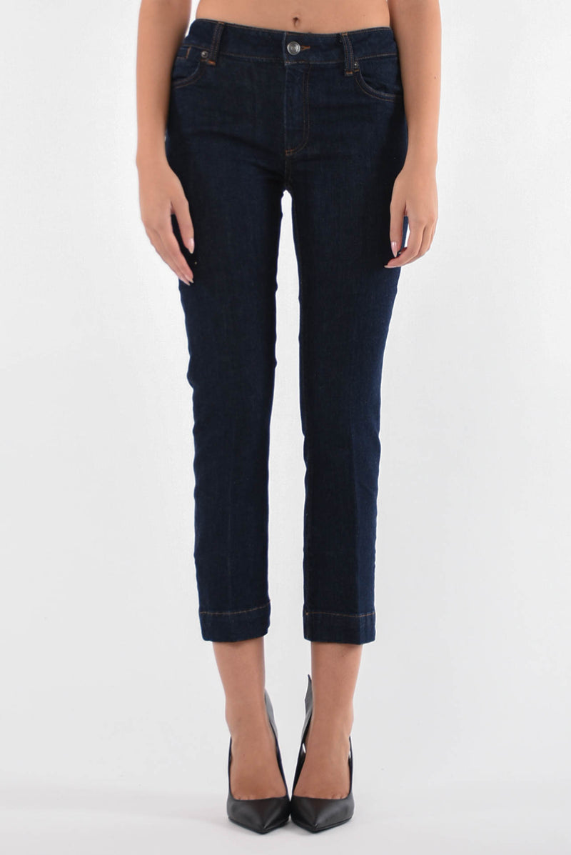 SPORTMAX jeans cropped modello medicea