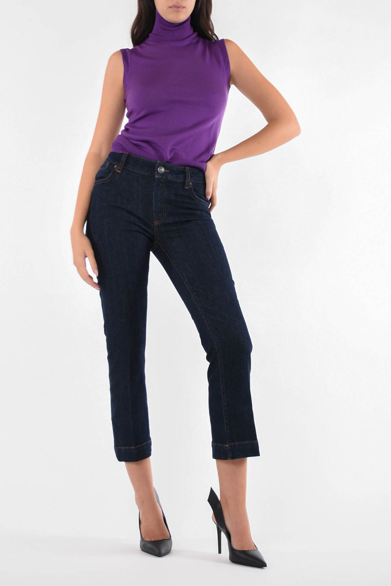 SPORTMAX jeans cropped modello medicea
