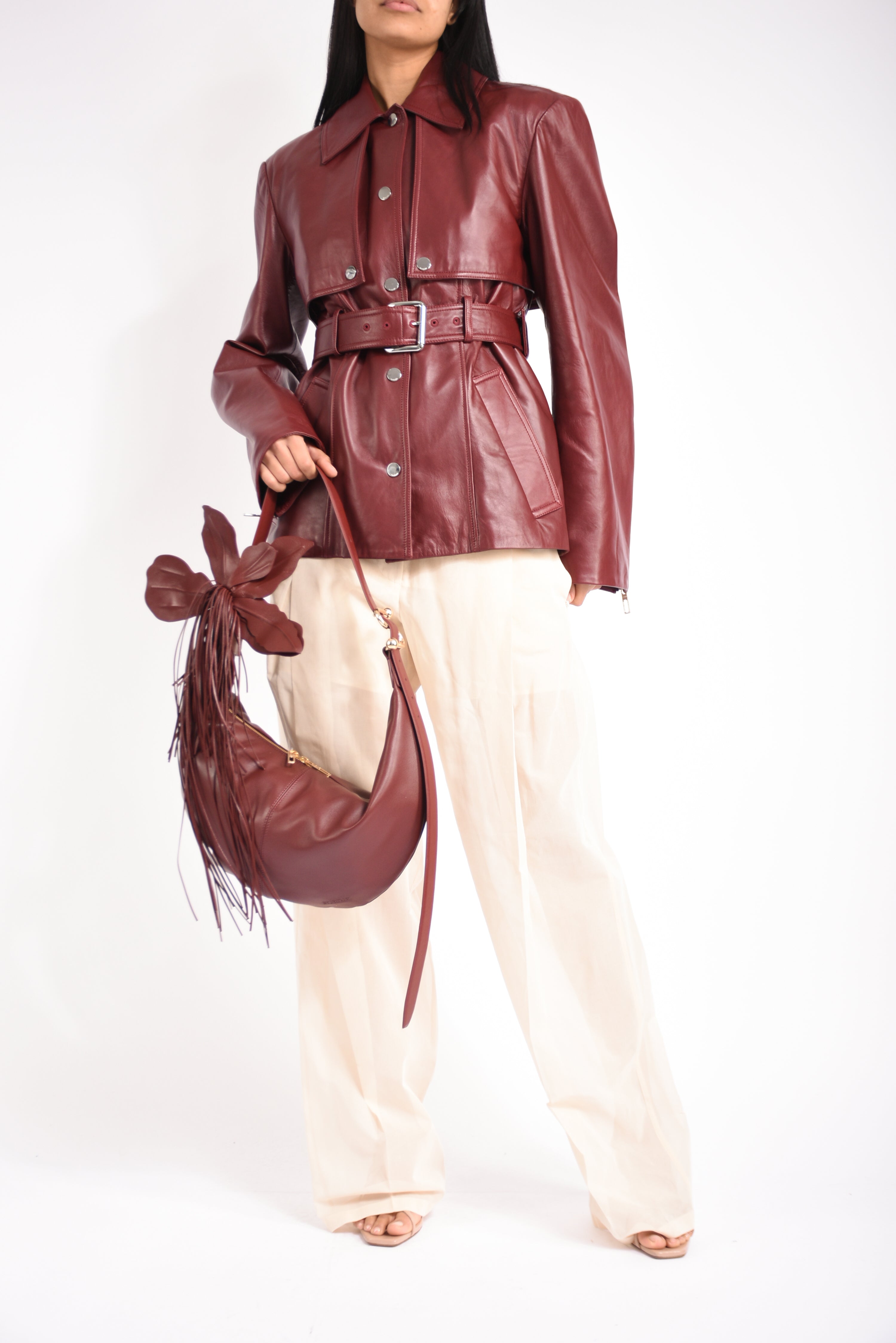 Giacca a due pezzi in nappa tenzone