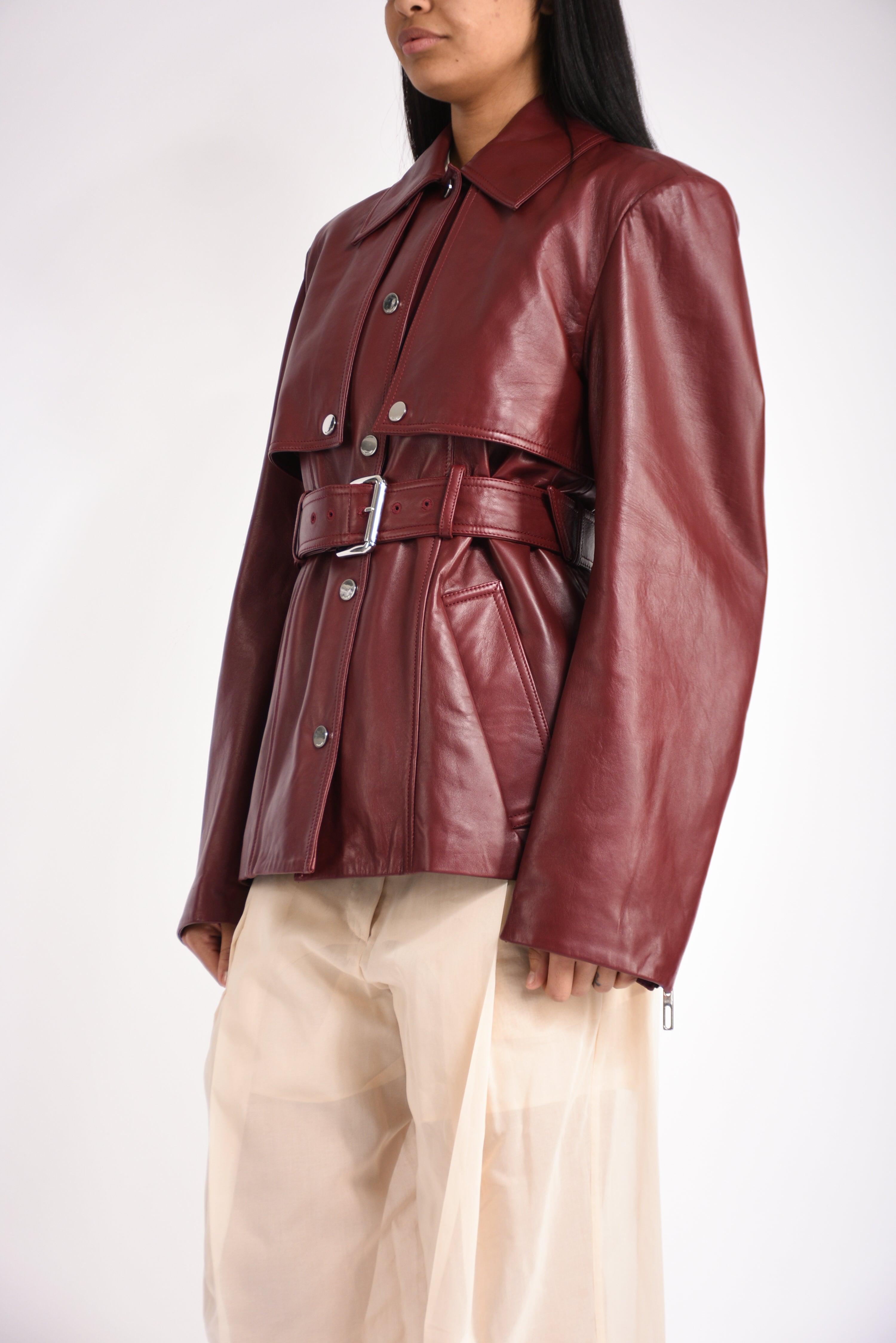 Giacca a due pezzi in nappa tenzone