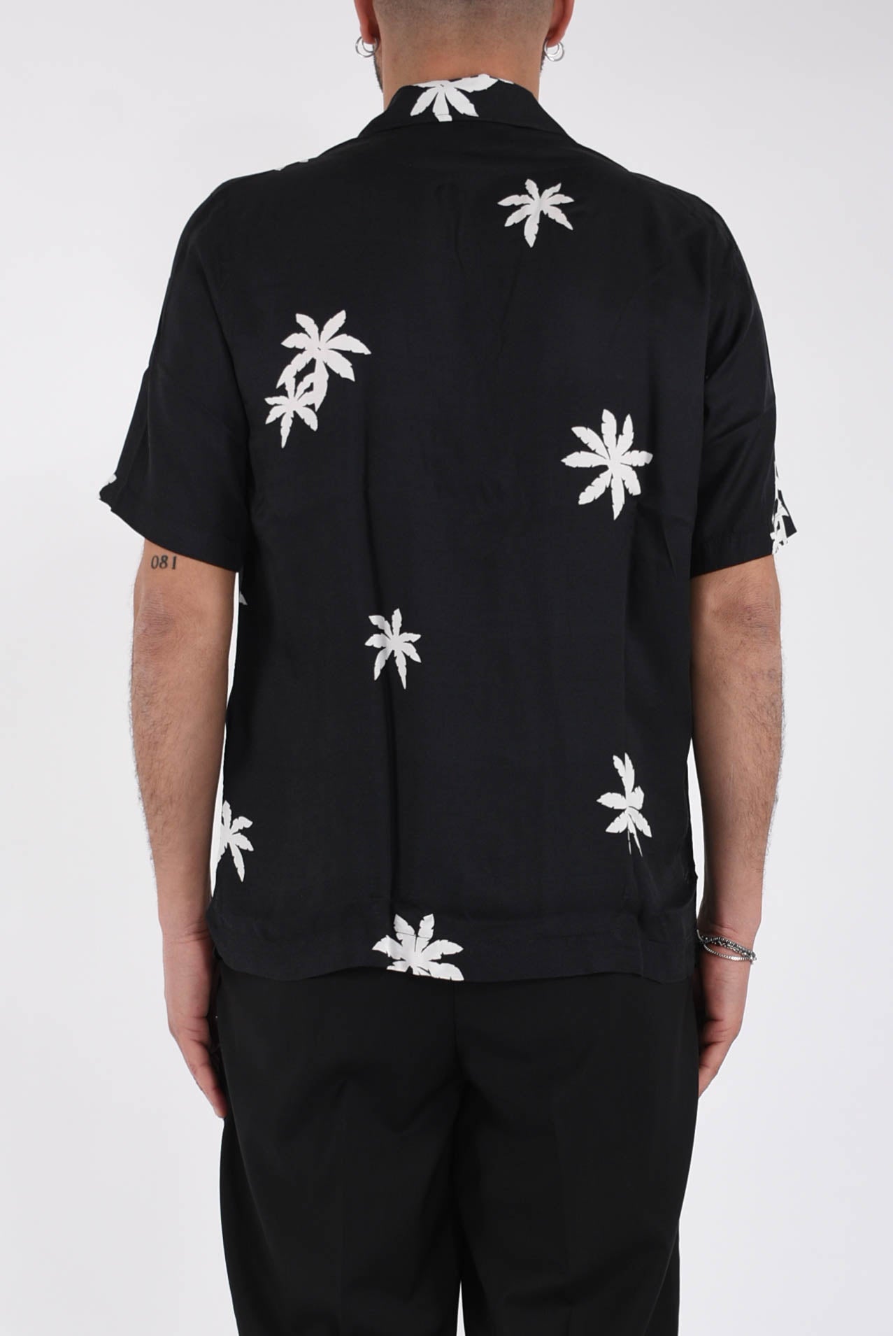 Camicia fantasia in viscosa