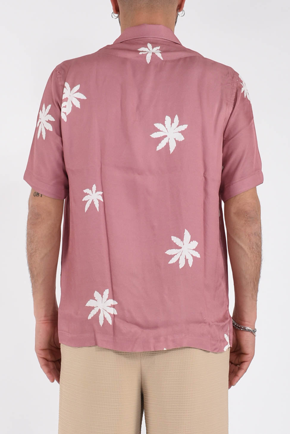 Camicia fantasia in viscosa