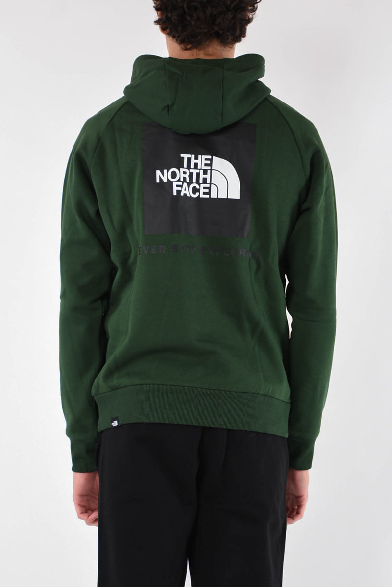 THE NORTH FACE Felpa raglan red box