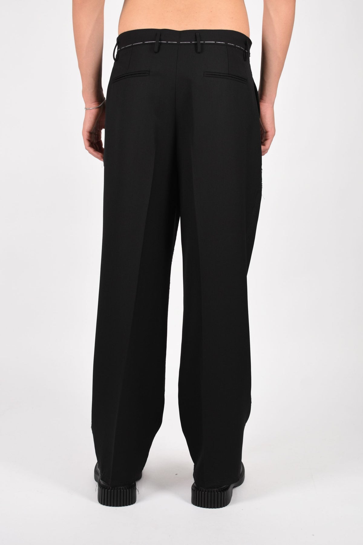 Pantaloni dallas in fresco lana 26F13