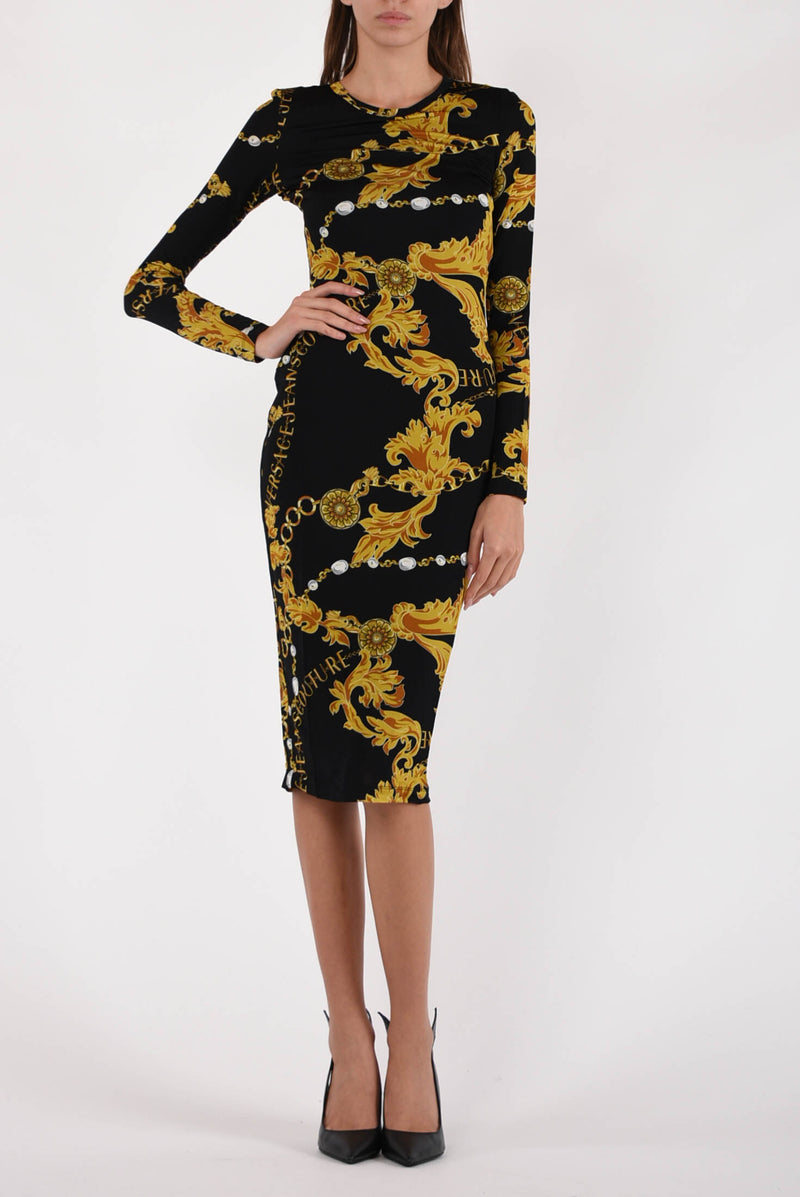 VERSACE JEANS COUTURE abito midi