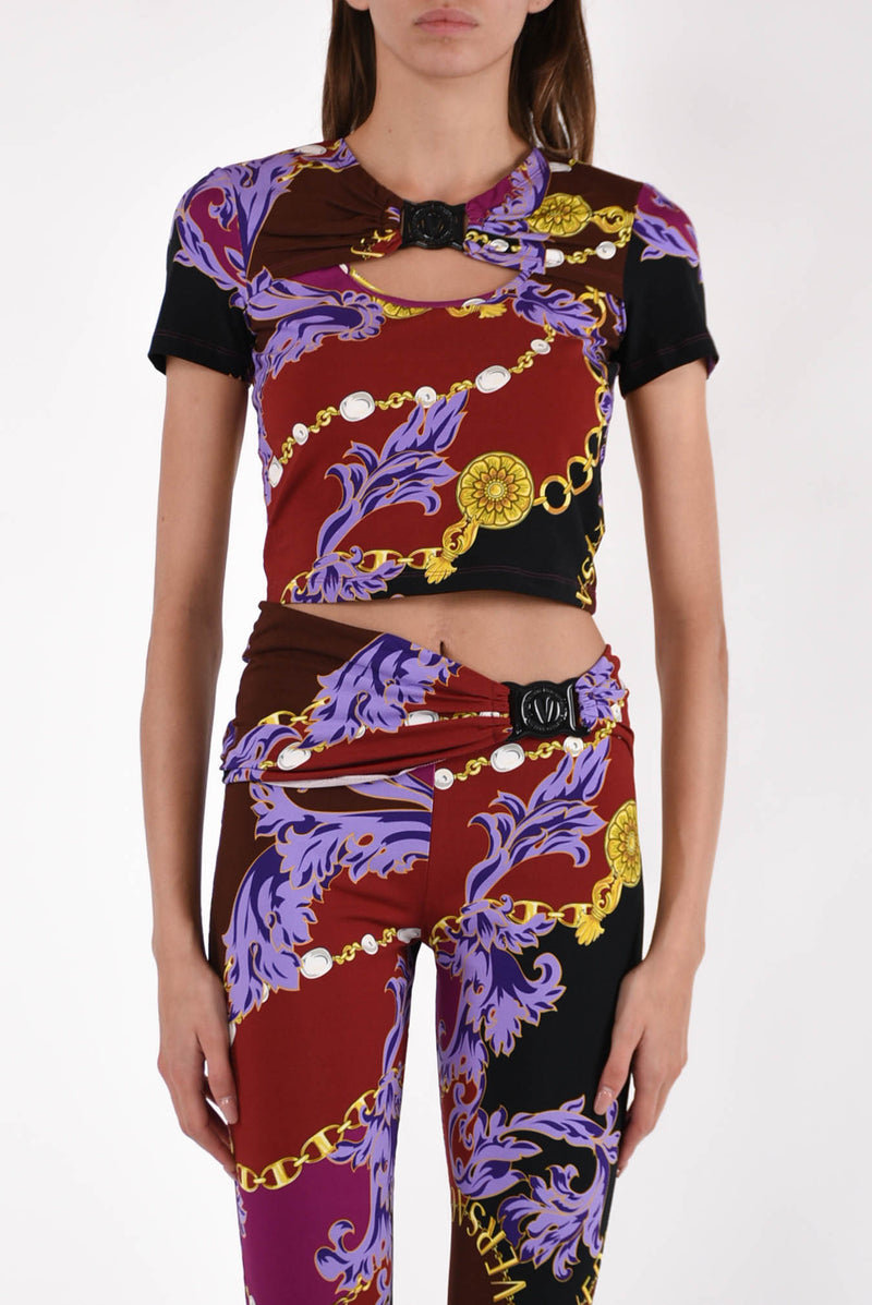 VERSACE JEANS COUTURE crop top