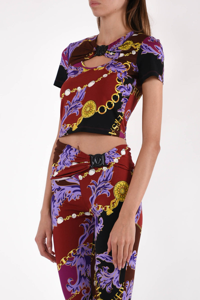 VERSACE JEANS COUTURE crop top